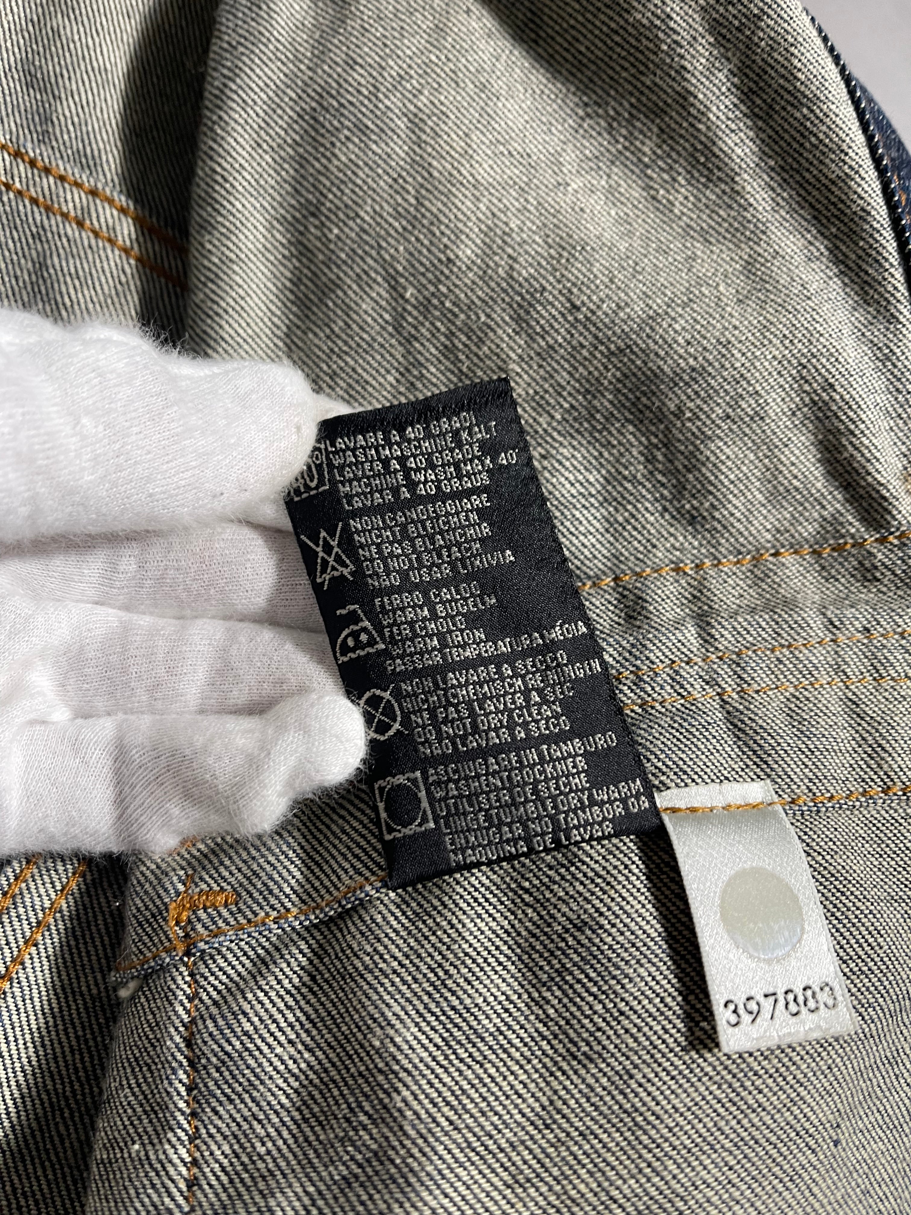 Stone Island Jeans Jacket Vintage Y2K M Mens