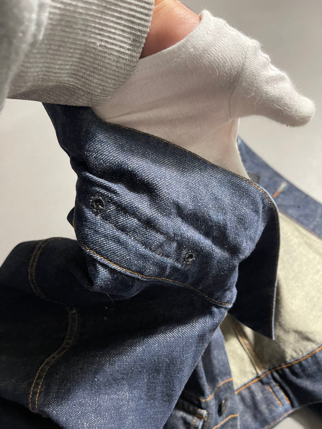 Stone Island Jeans Jacket Vintage Y2K M Mens