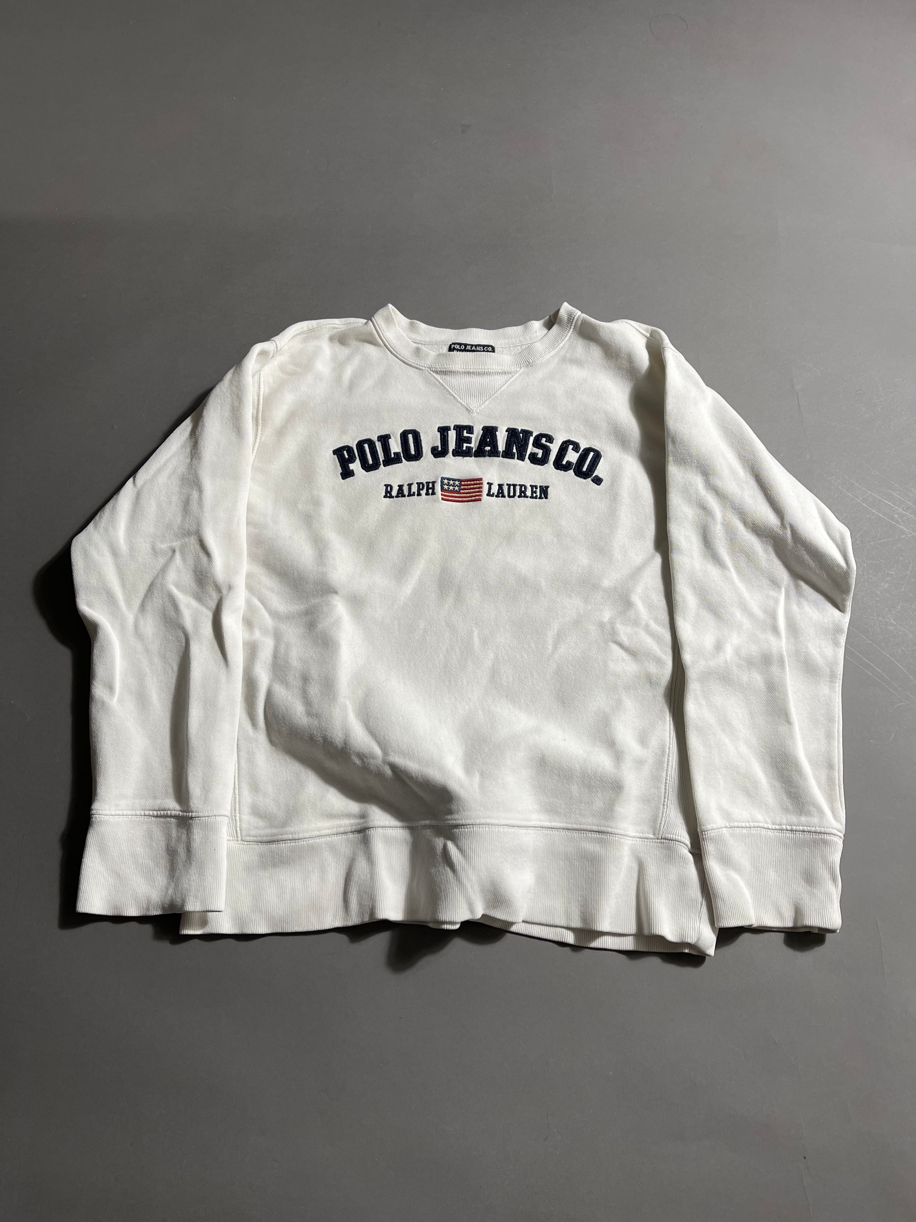 Polo Jeans Company by Ralph Lauren Vintage Y2K Sweatshirt L Womens