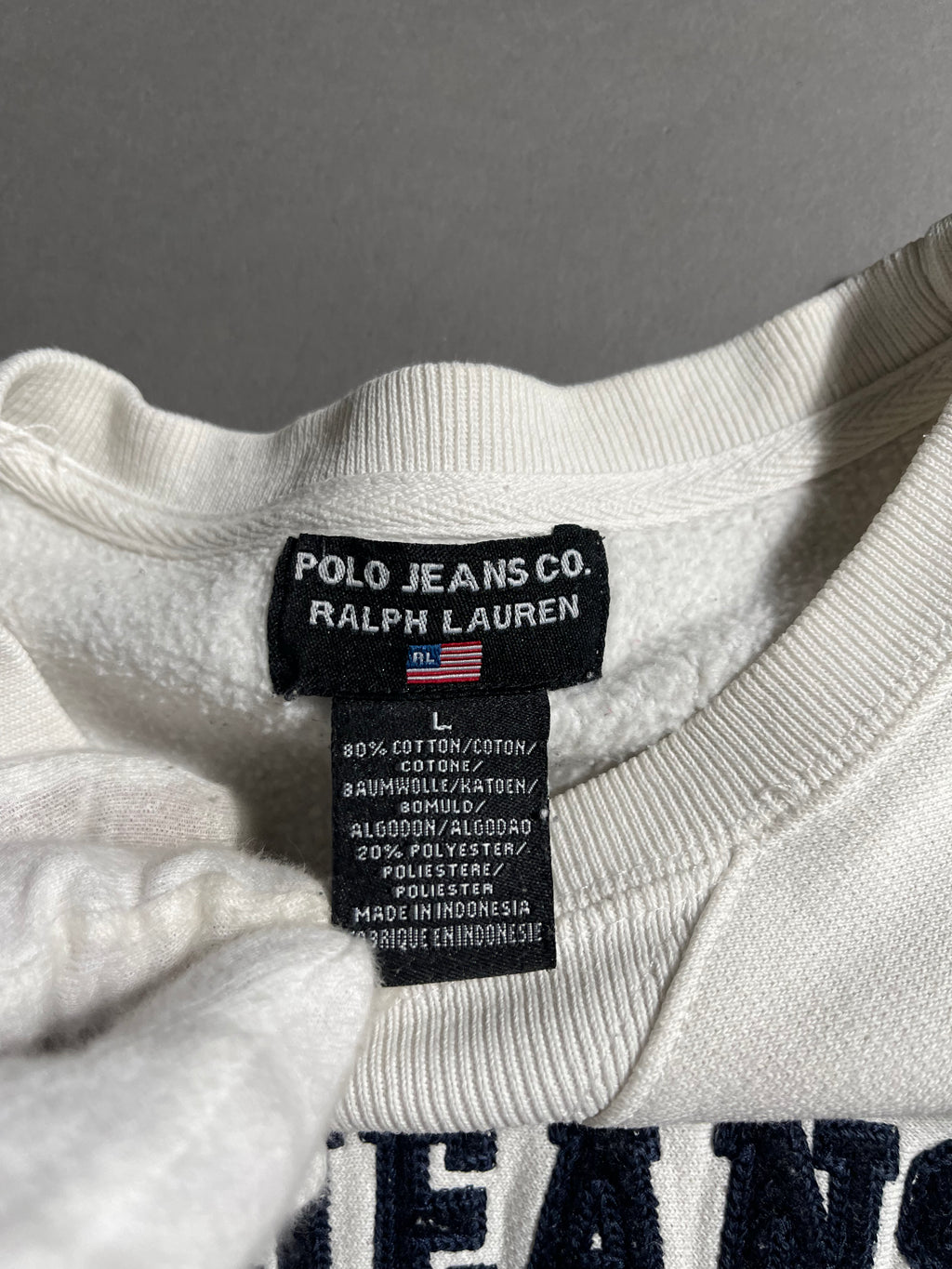 Polo Jeans Company by Ralph Lauren Vintage Y2K Sweatshirt L Womens