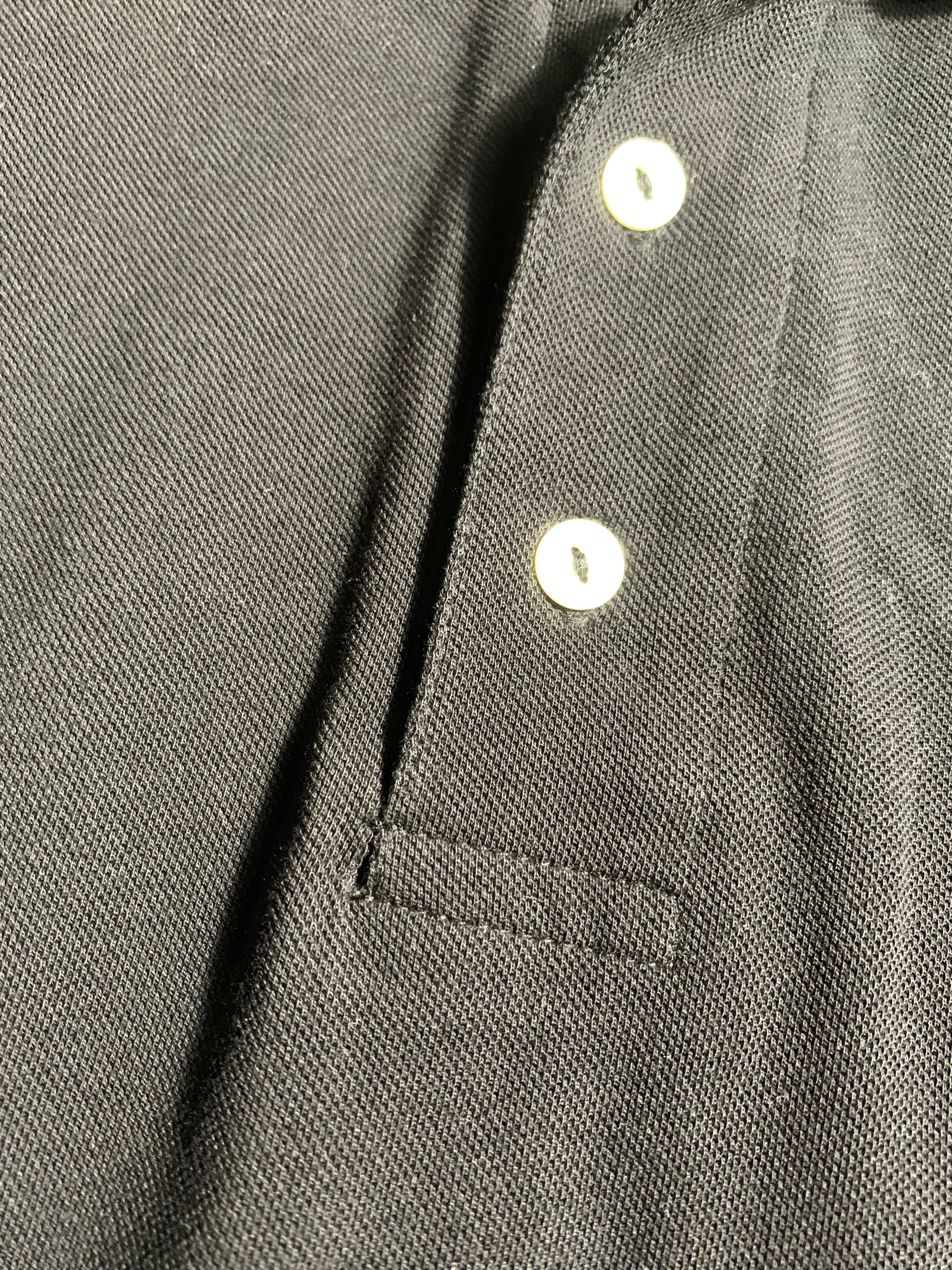 Lamborghini Y2K Polo Shirt Long Sleeve L Mens