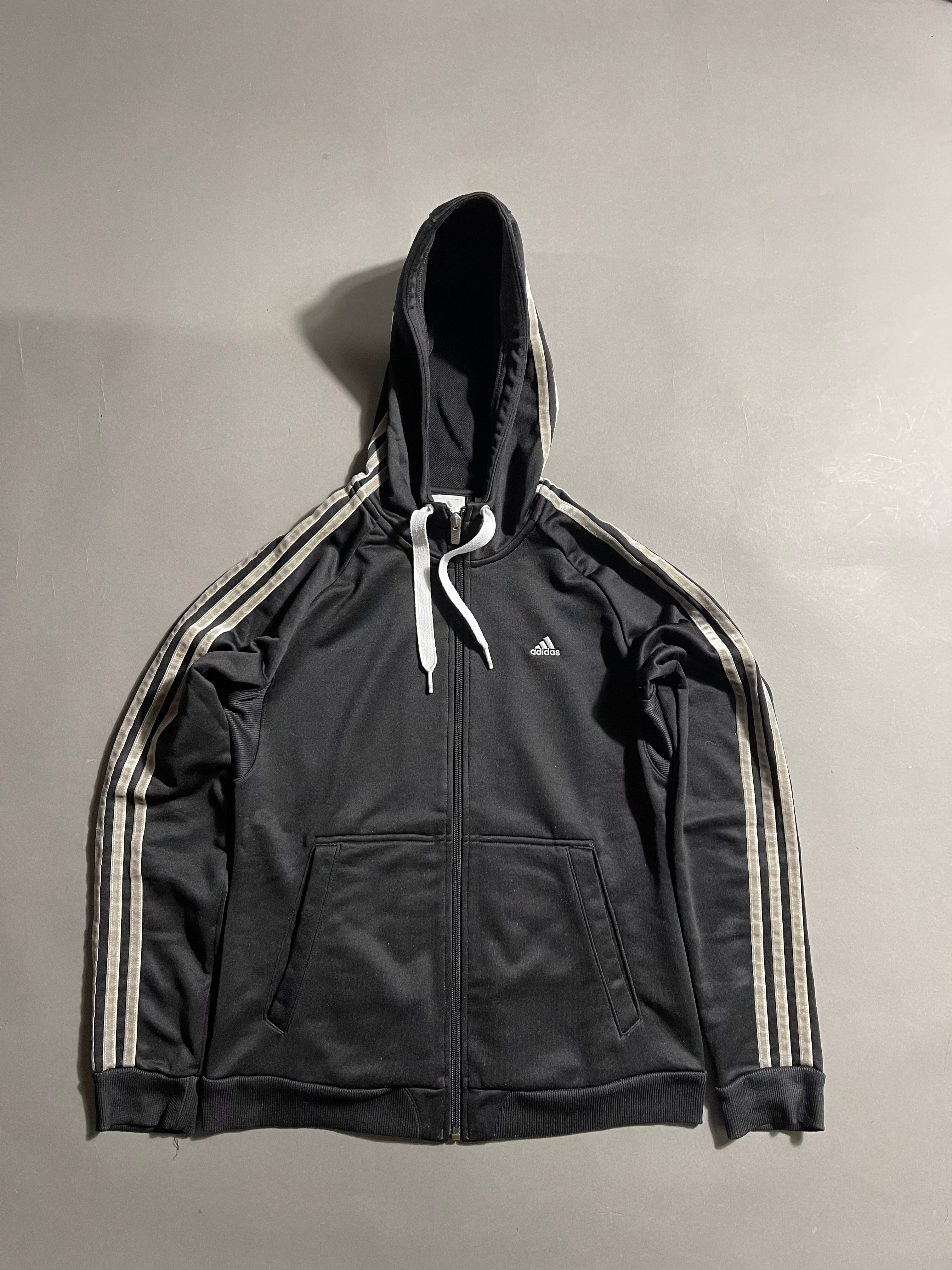 Adidas Vintage Y2K Zip-Hoodie S Womens