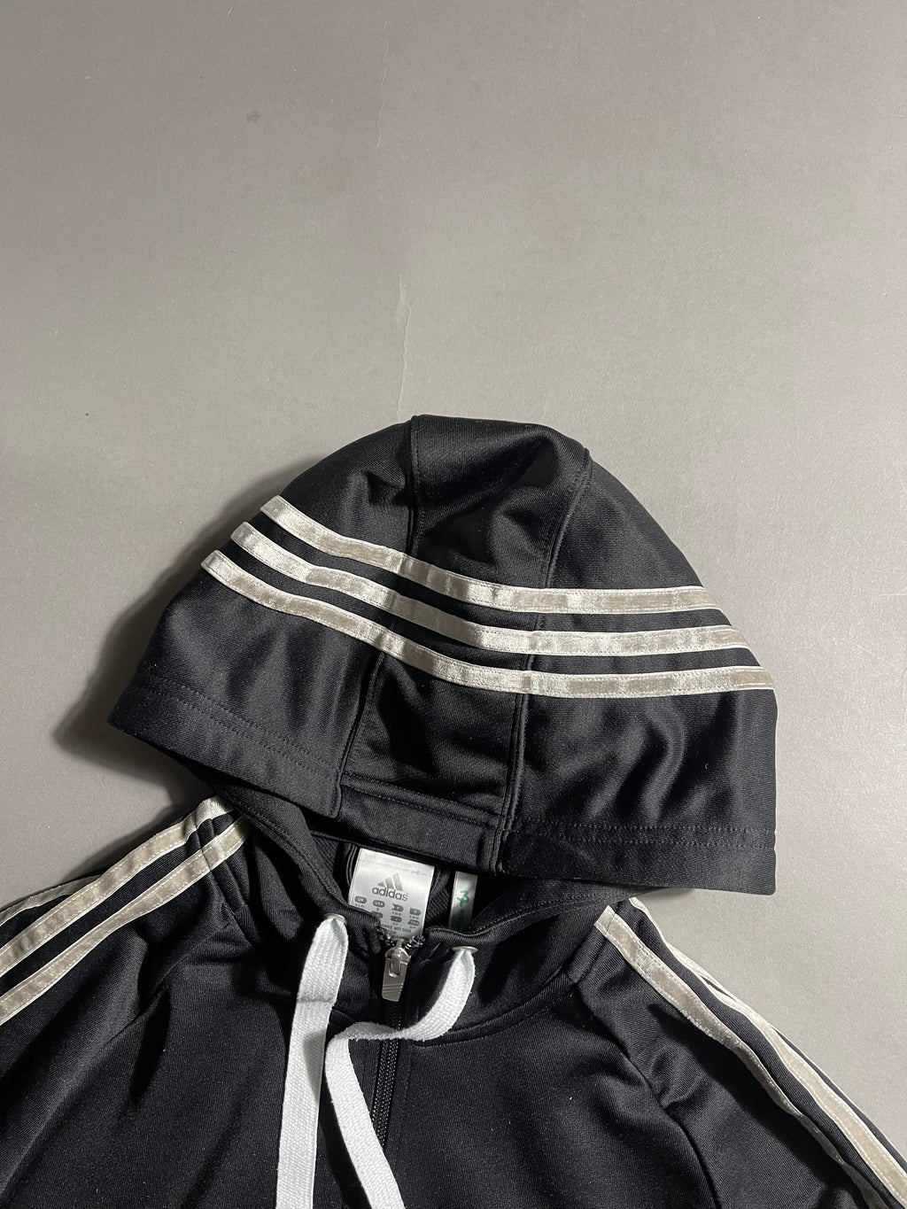 Adidas Vintage Y2K Zip-Hoodie S Womens