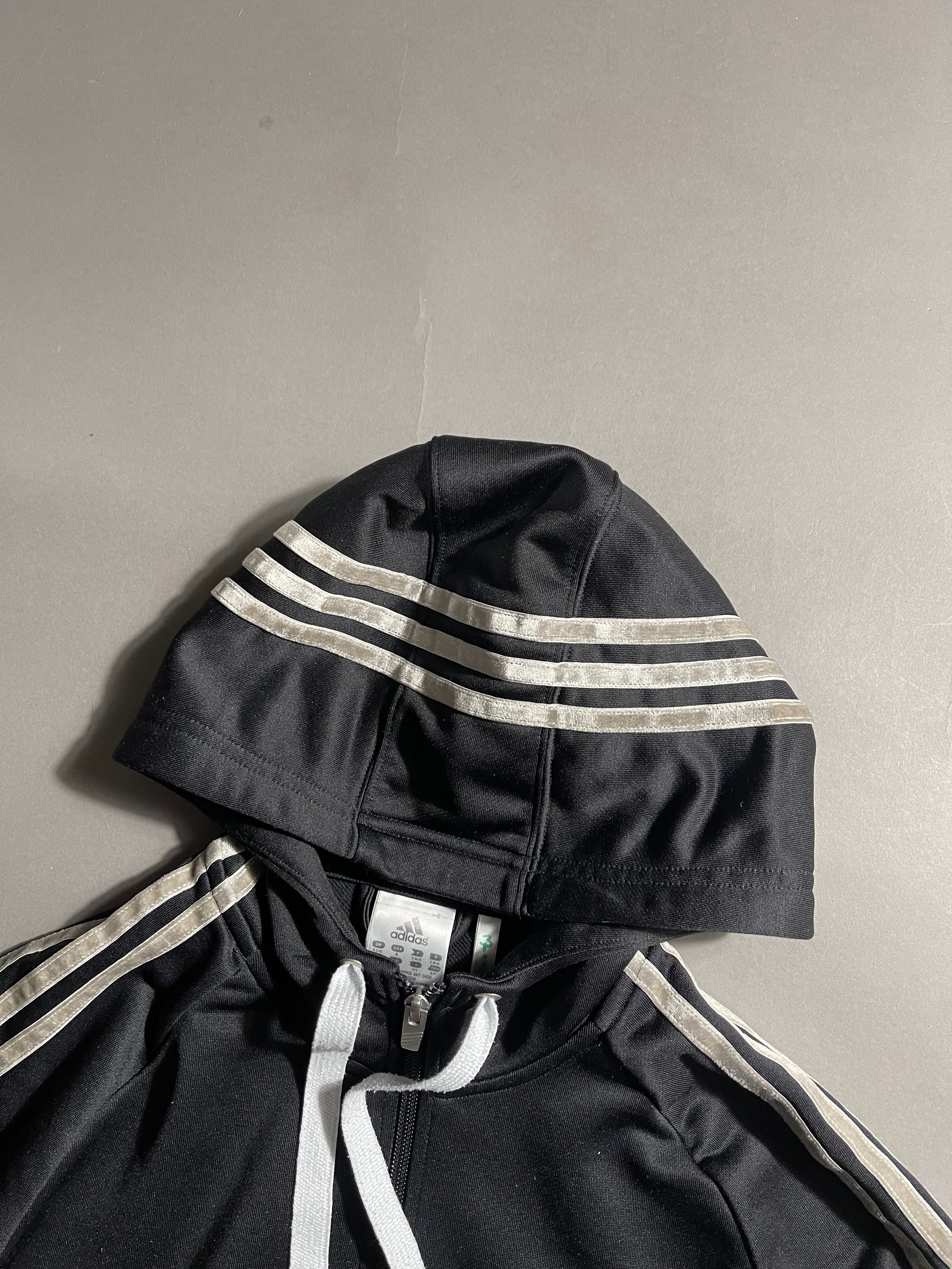 Adidas Vintage Y2K Zip-Hoodie S Womens
