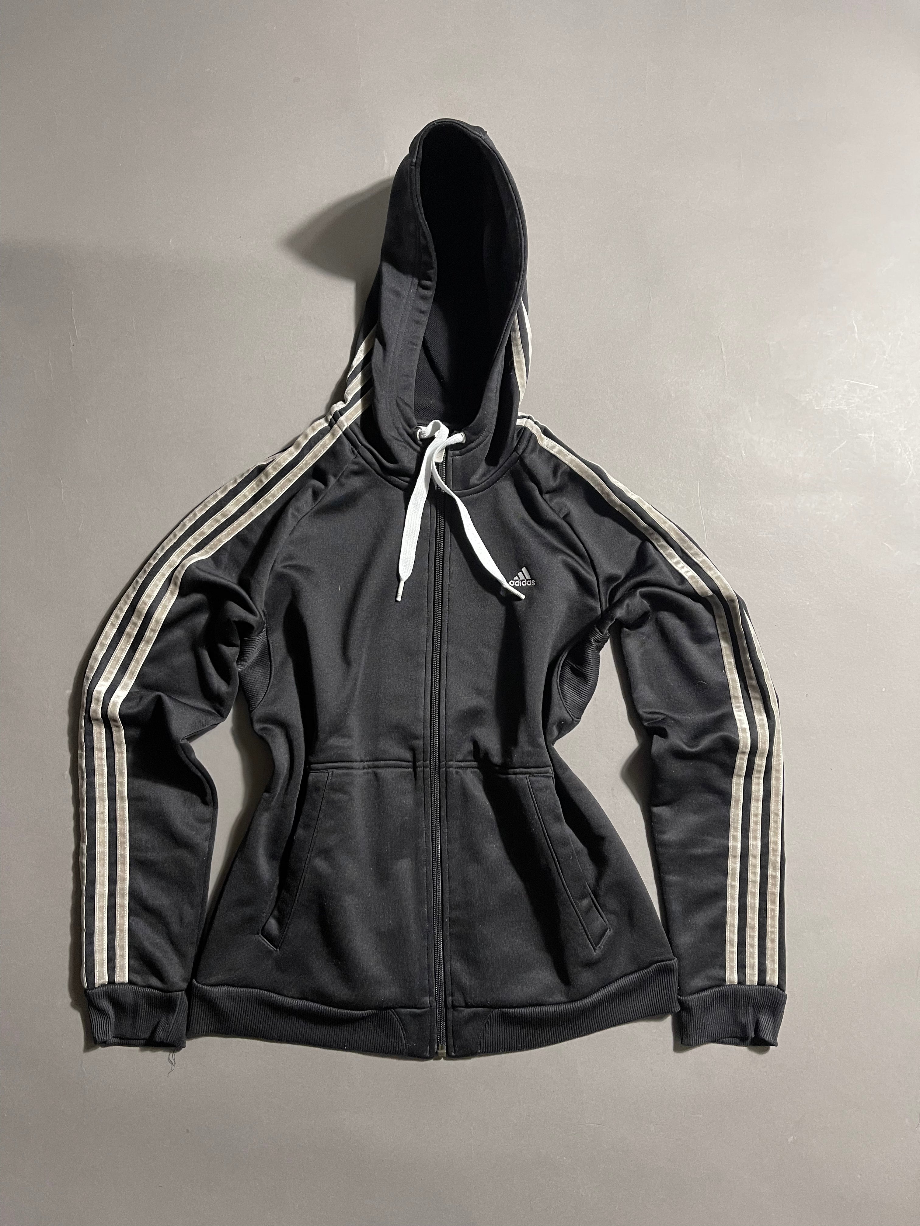Adidas Vintage Y2K Zip-Hoodie S Womens
