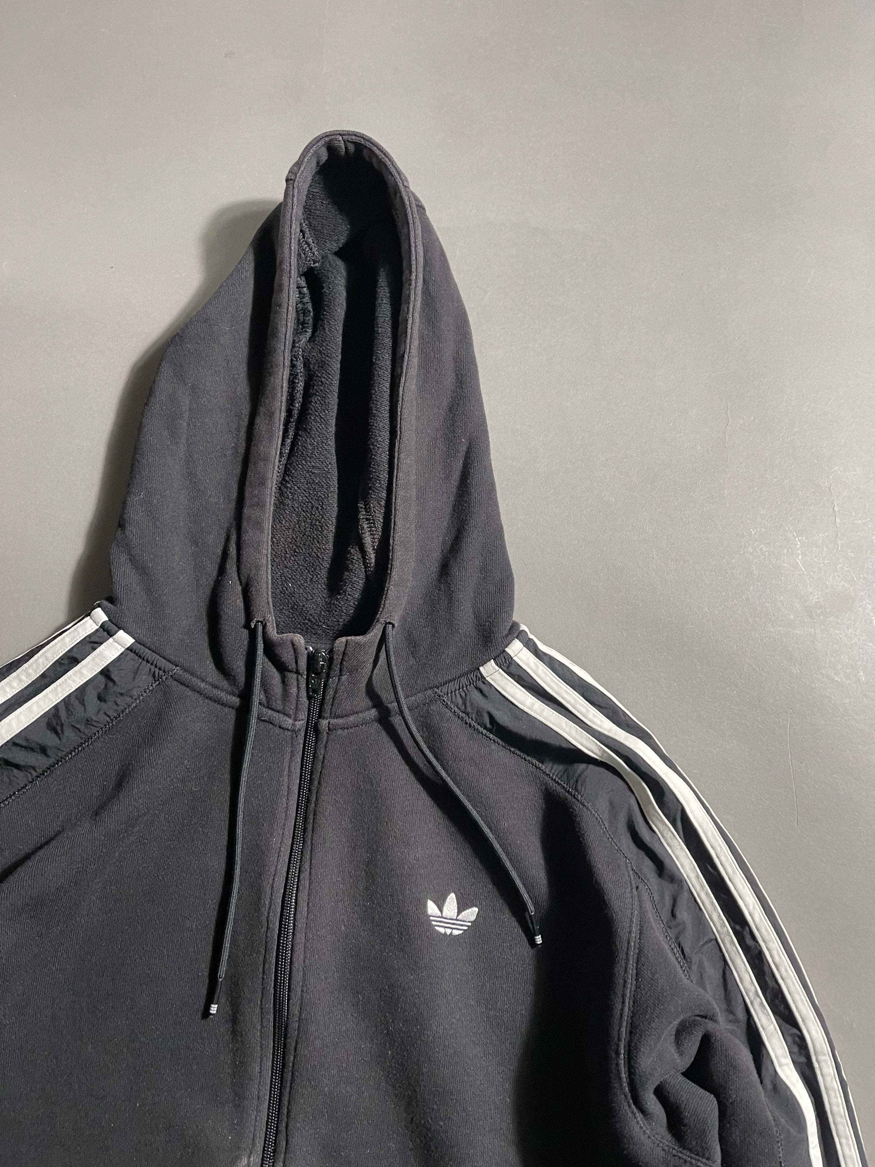 Adidas Vintage Y2K Zip Hoodie M Mens