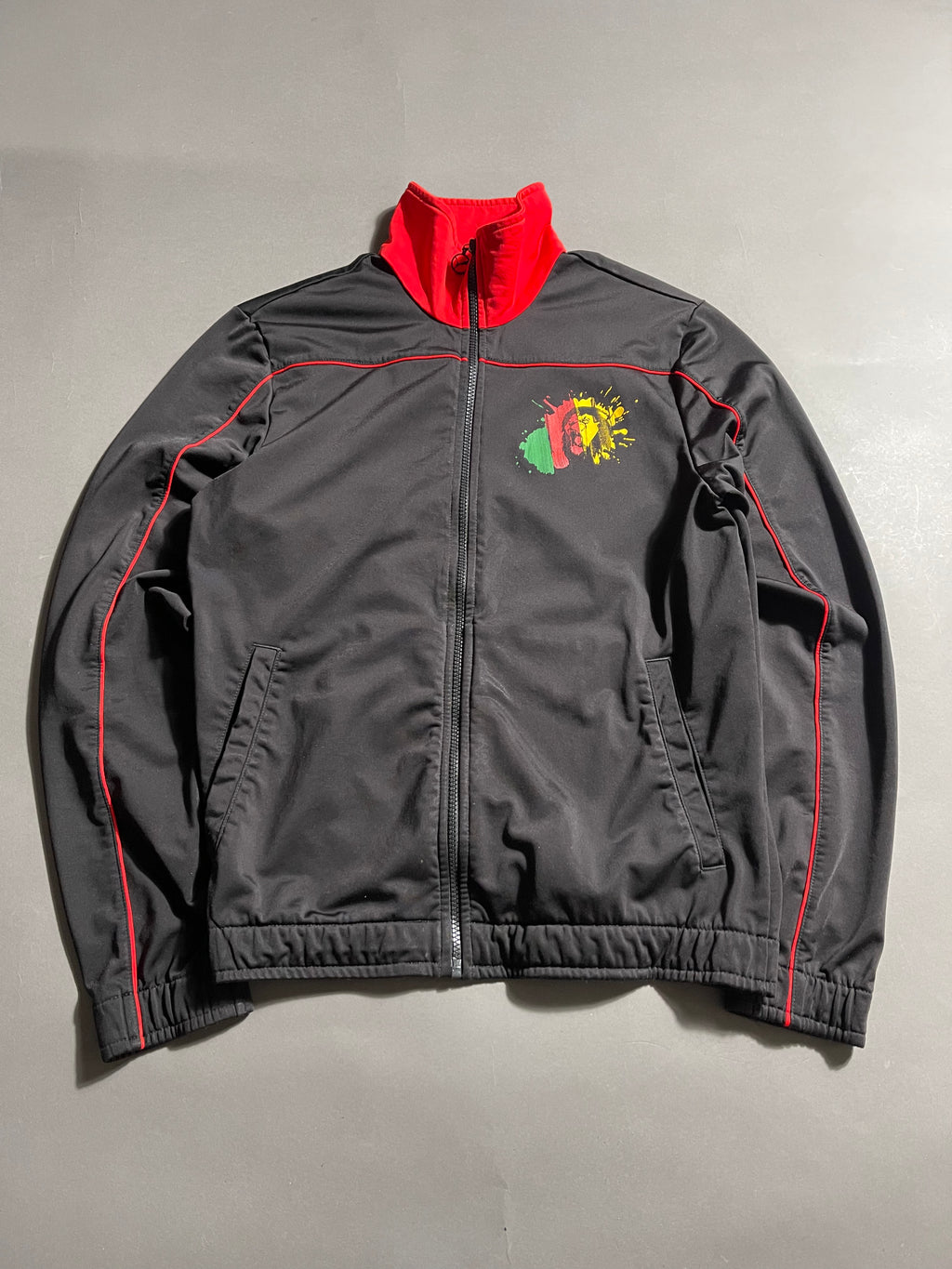 Puma x Bob Marley x Jamaica Vintage Y2K Windbreaker L Mens