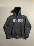 Nike Vintage Y2K Zip Hoodie Faded L Mens