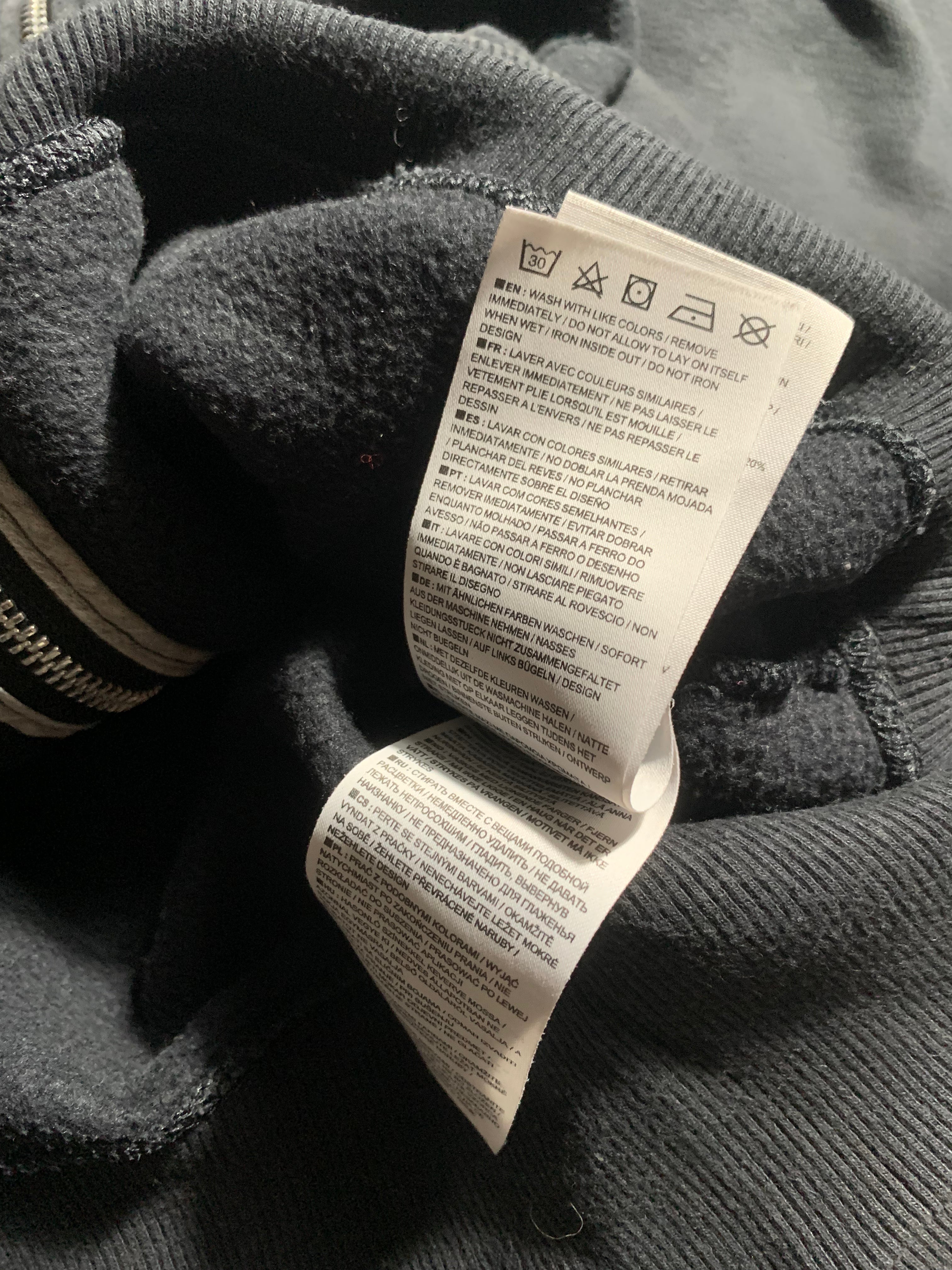Nike Vintage Y2K Zip Hoodie Faded L Mens
