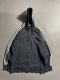 Adidas Vintage Y2K Zip Hoodie L Mens