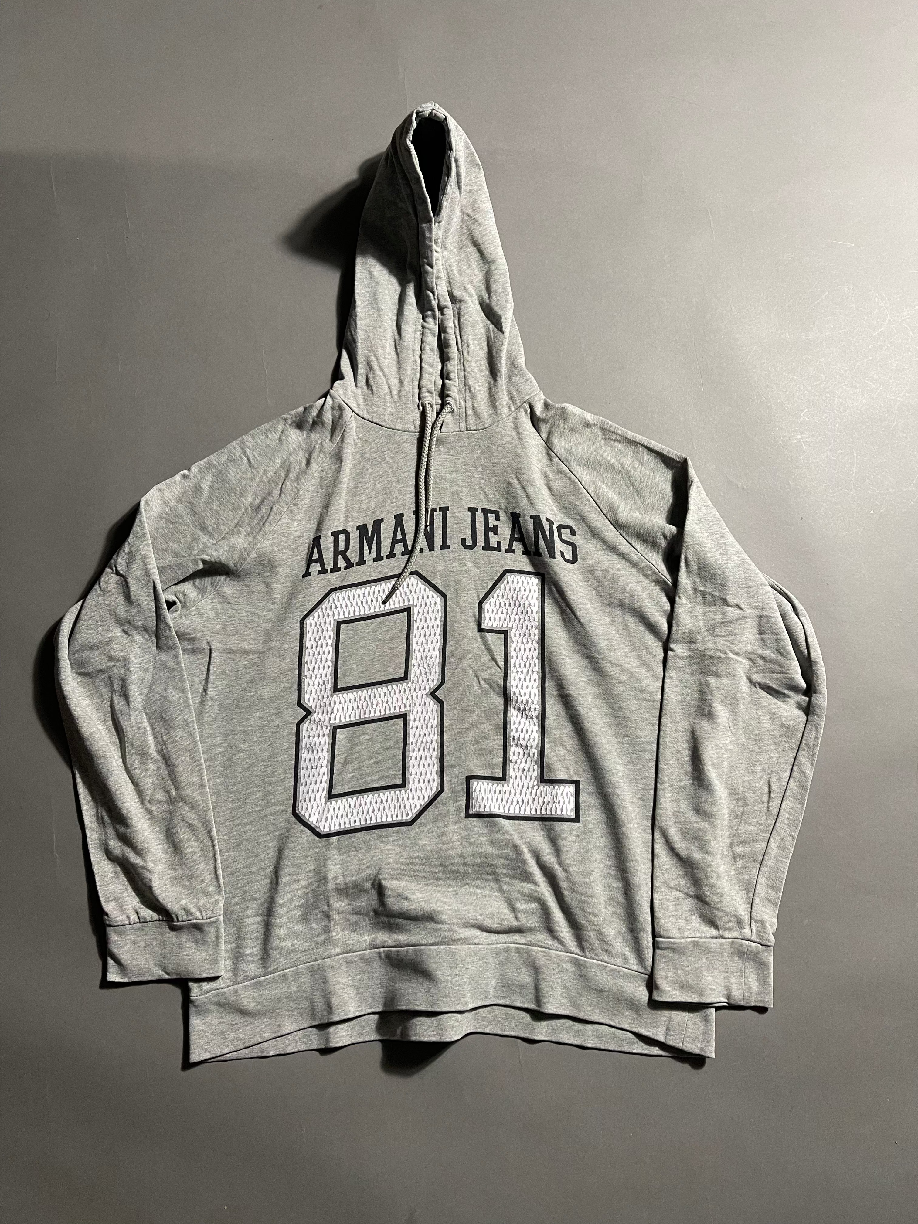 Armani Jeans Vintage Y2K Hoodie L Mens