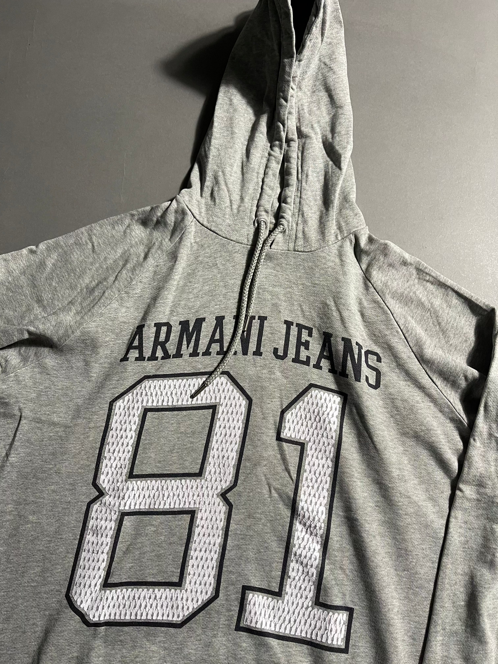 Armani Jeans Vintage Y2K Hoodie L Mens