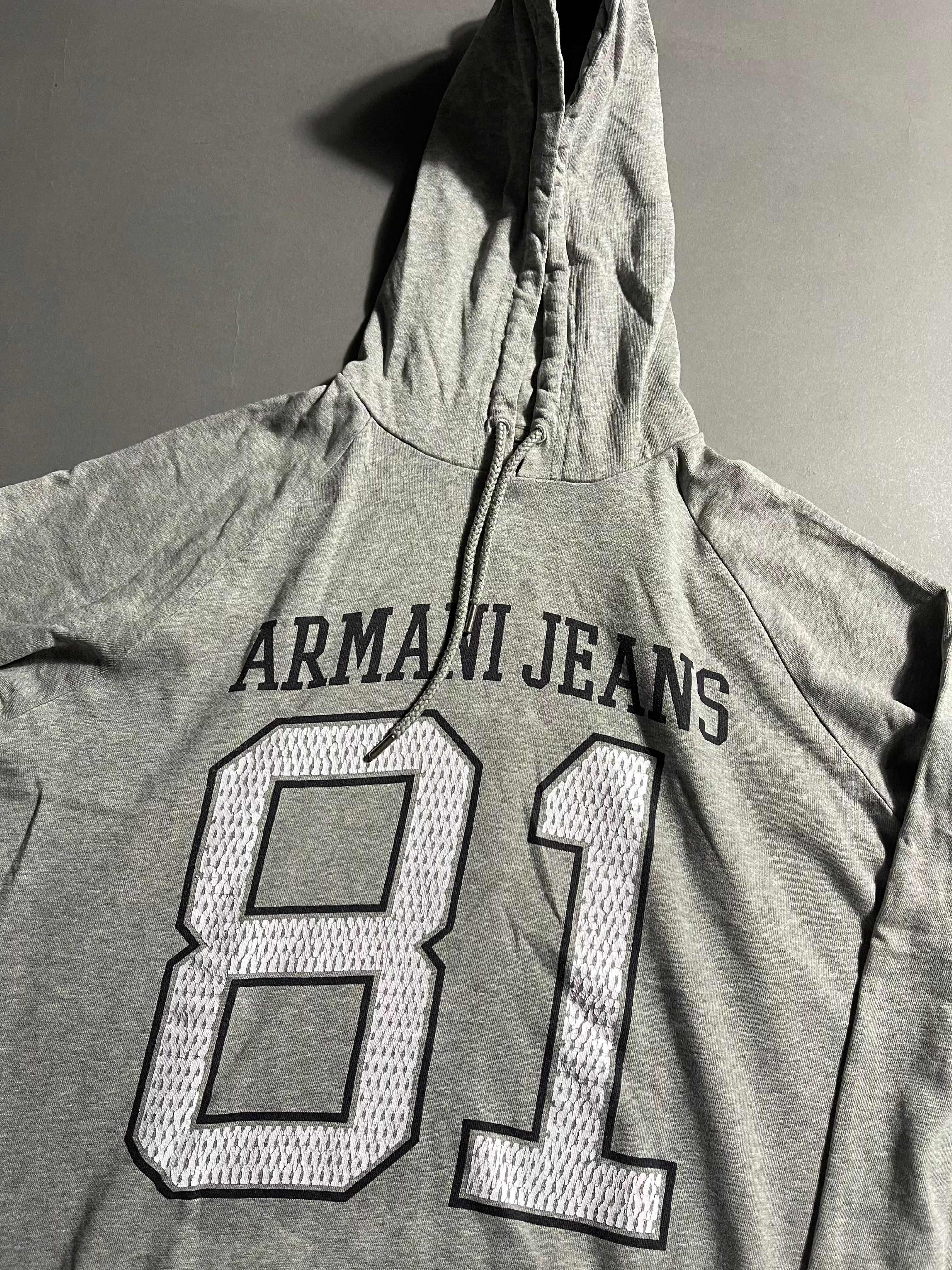 Armani Jeans Vintage Y2K Hoodie L Mens