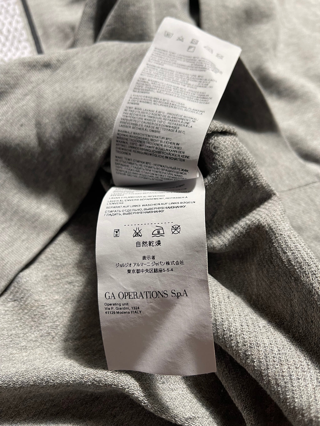 Armani Jeans Vintage Y2K Hoodie L Mens