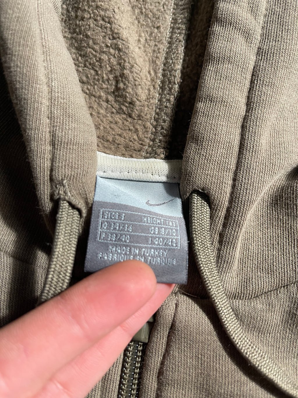 Nike Vintage Y2K Zip-Hoodie S Womens