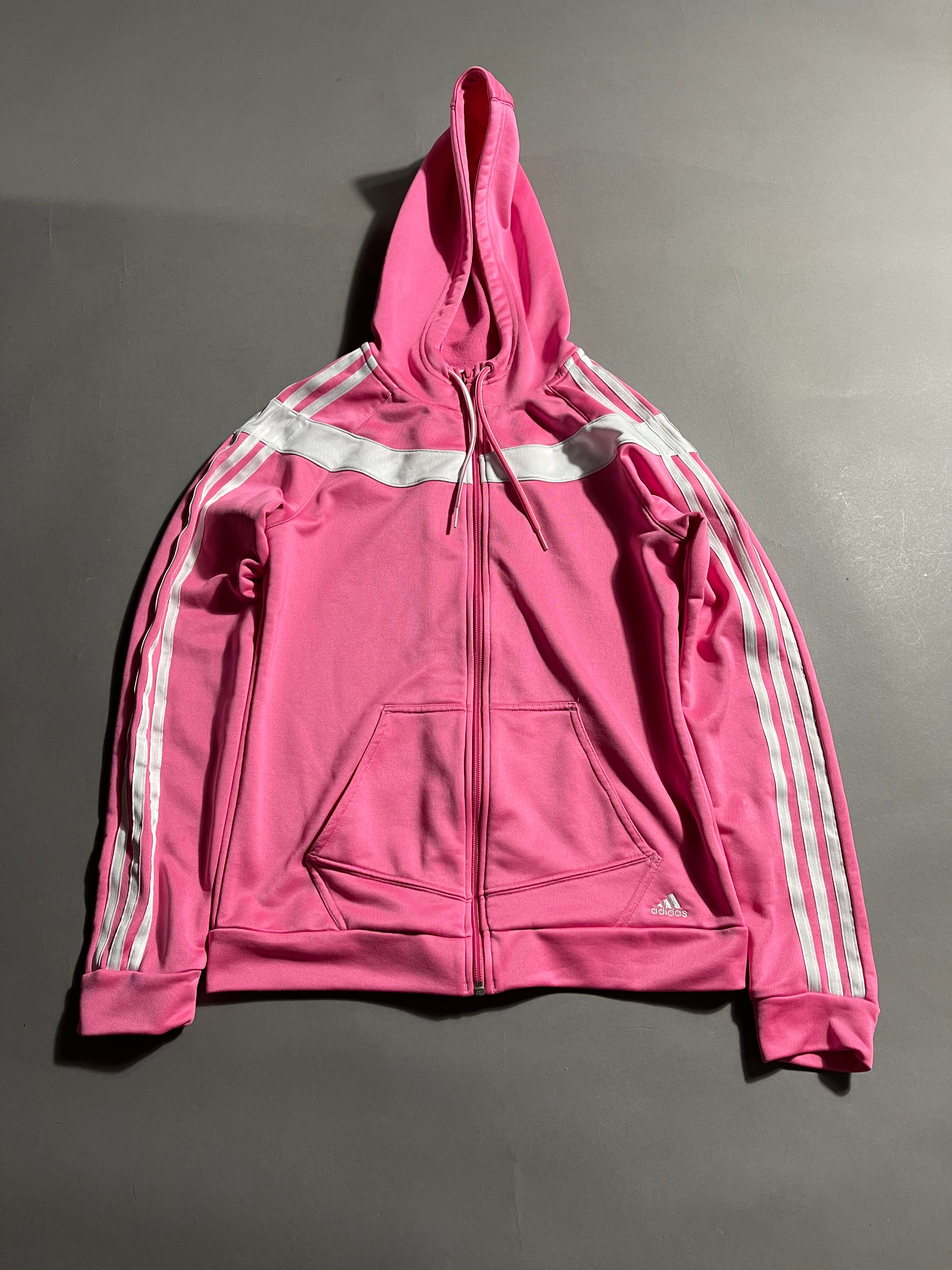 Adidas Vintage Y2K Zip-Hoodie S Womens