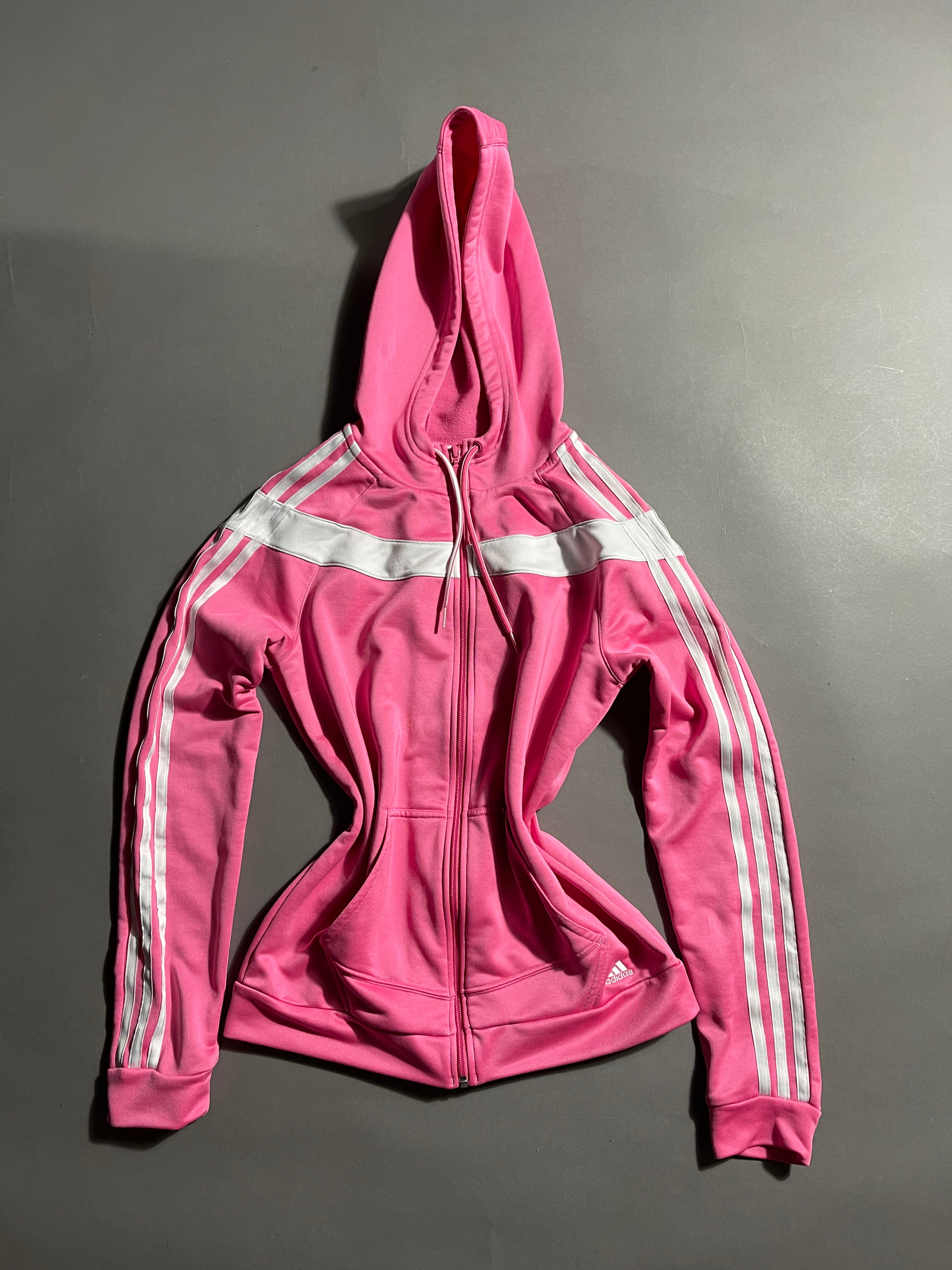 Adidas Vintage Y2K Zip-Hoodie S Womens