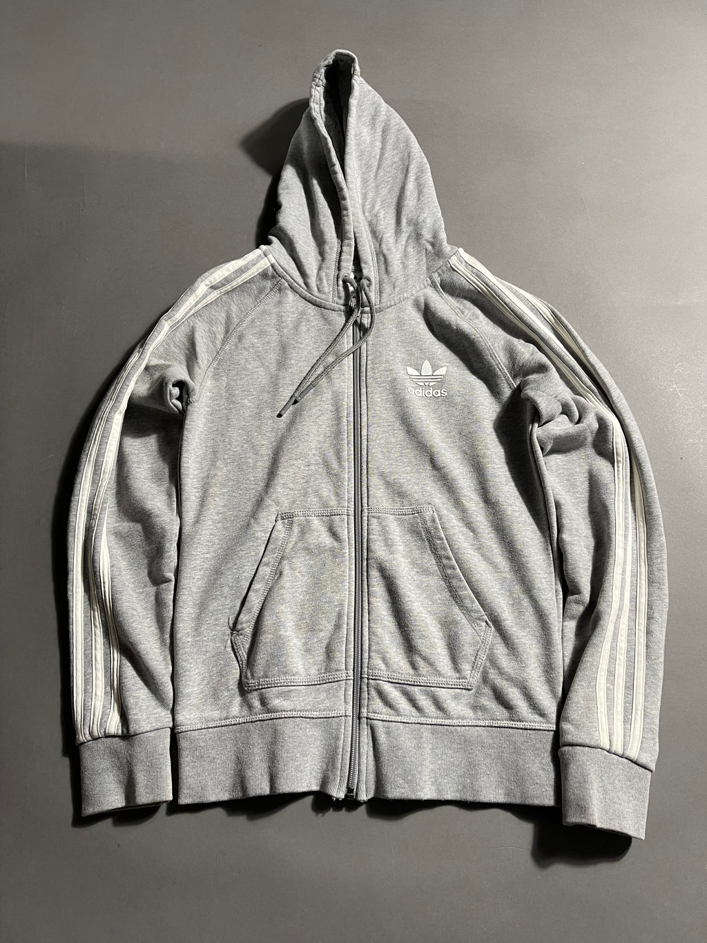Adidas Vintage Y2K Zip-Hoodie S Womens