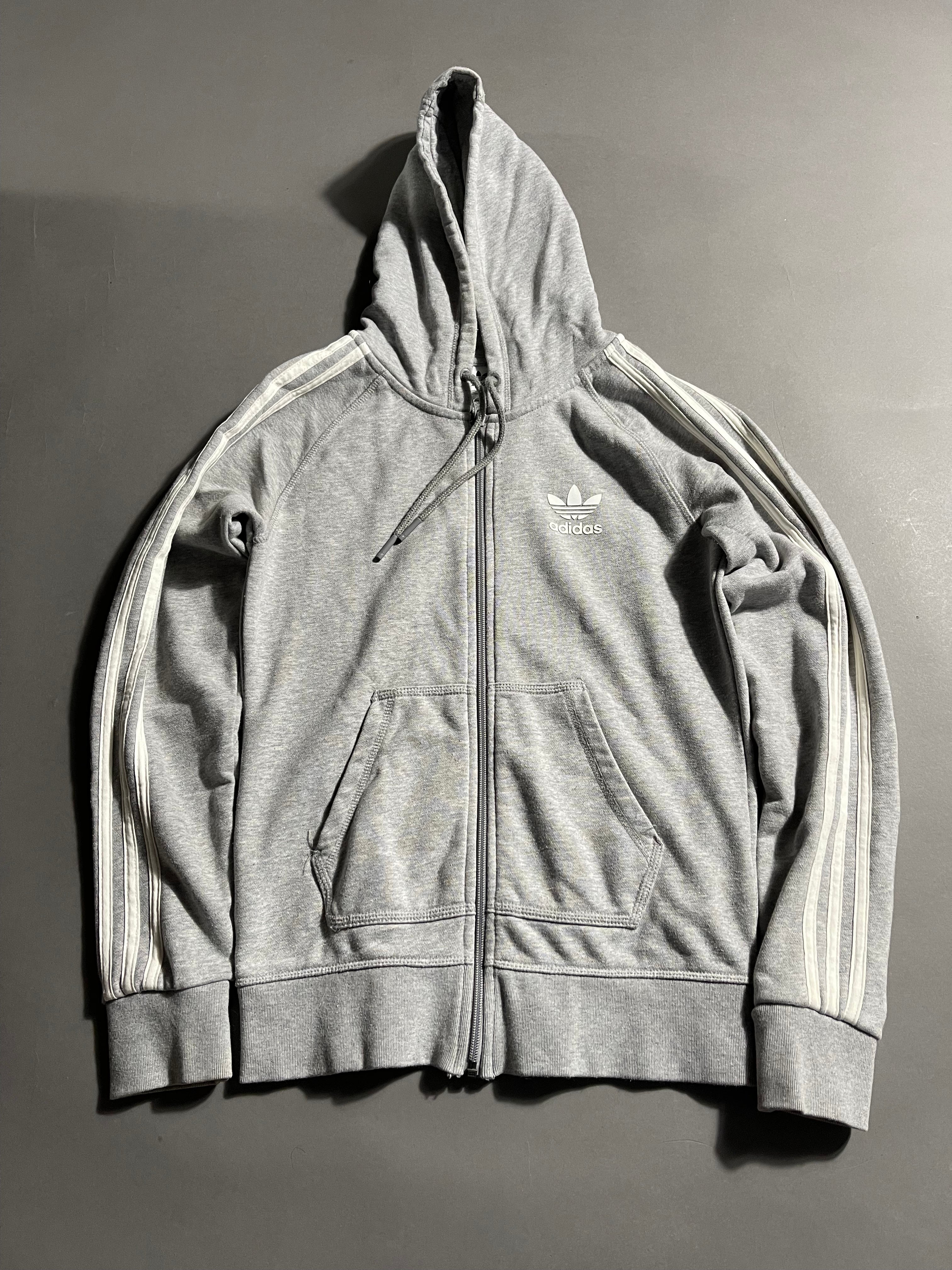 Adidas Vintage Y2K Zip-Hoodie S Womens