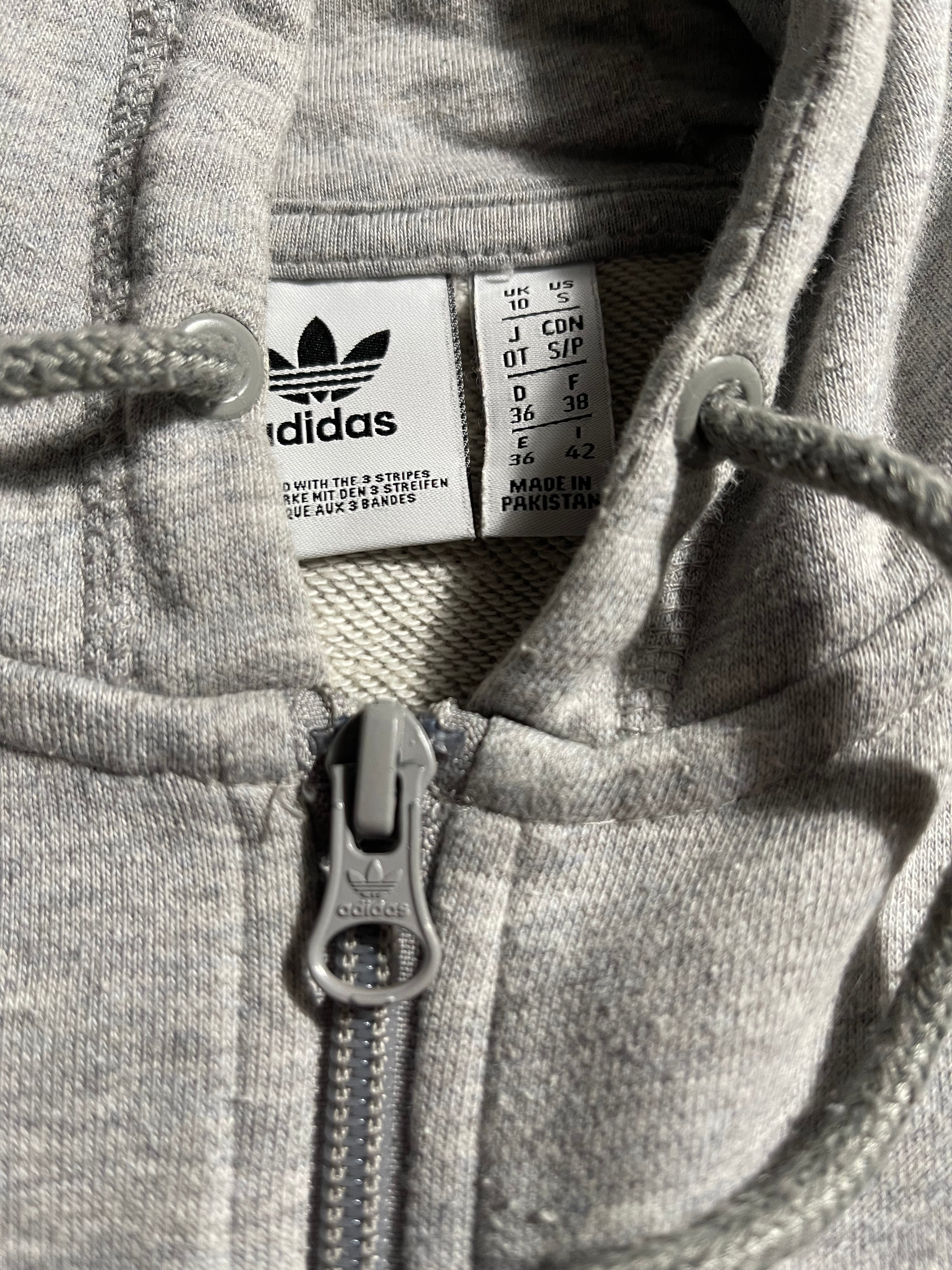 Adidas Vintage Y2K Zip-Hoodie S Womens