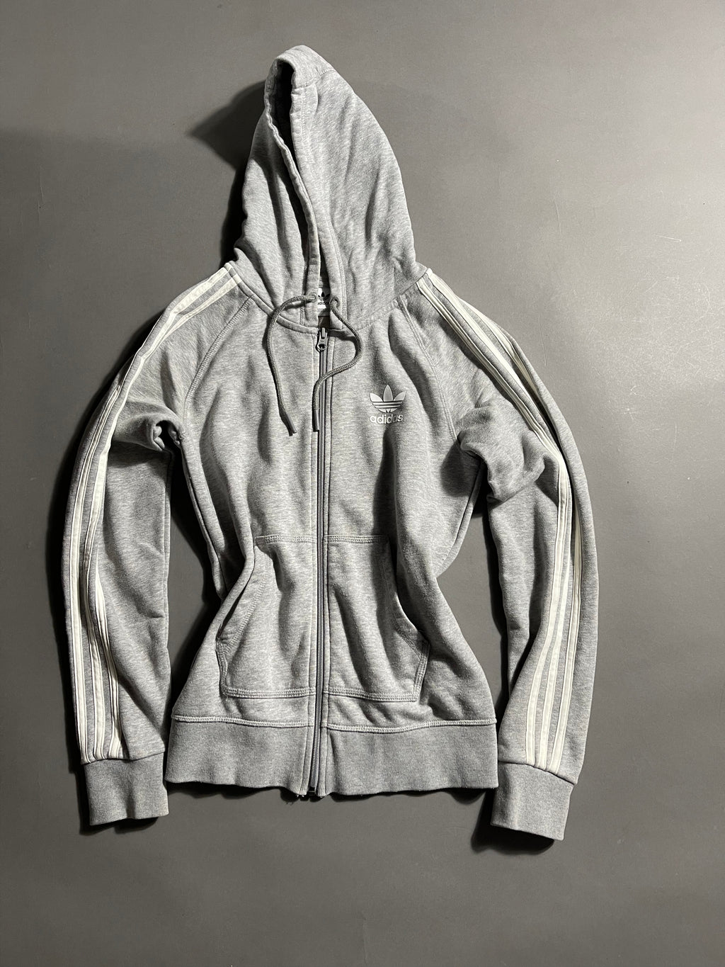 Adidas Vintage Y2K Zip-Hoodie S Womens