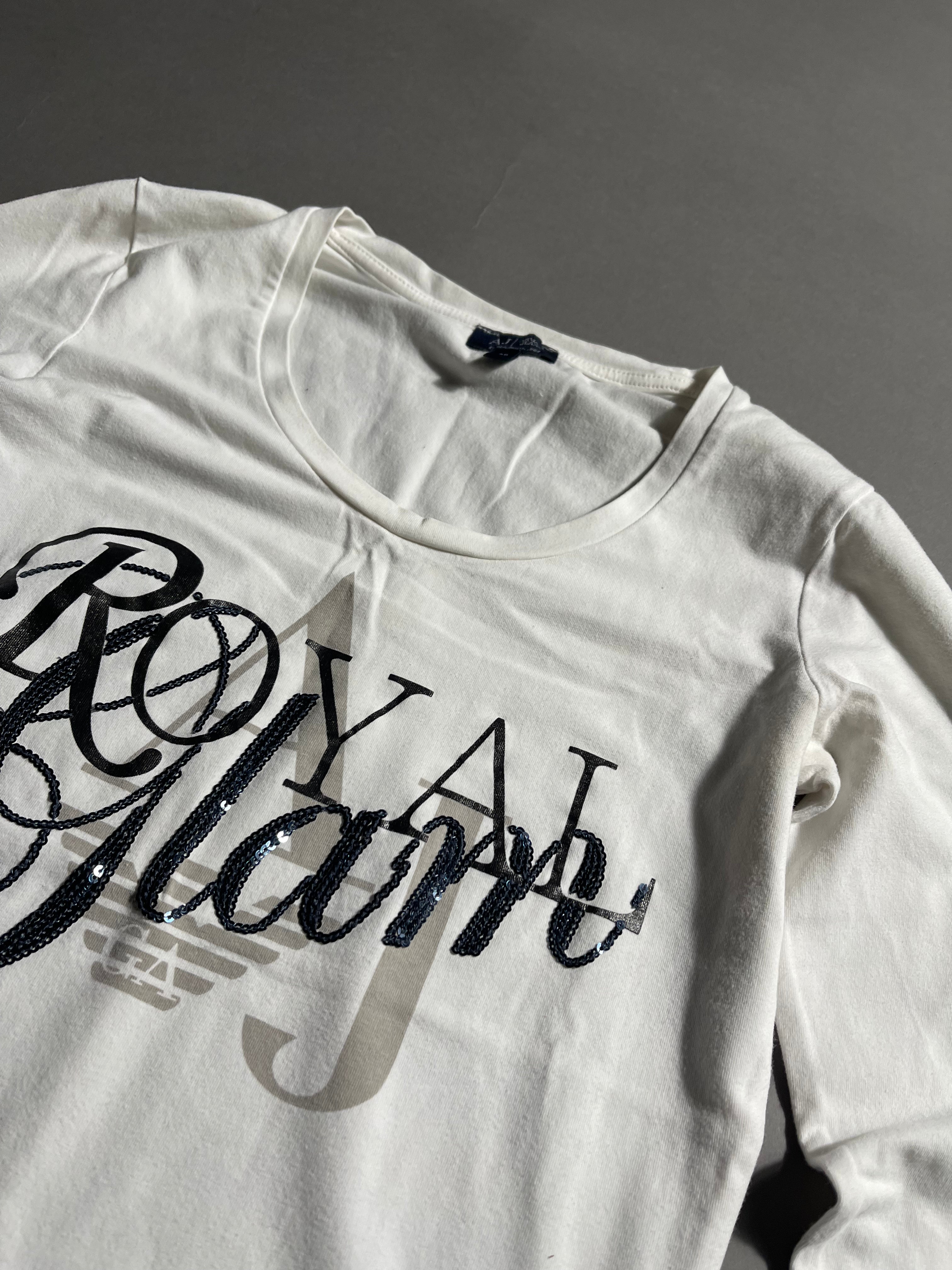 Armani Jeans Vintage Y2K Top L Womens