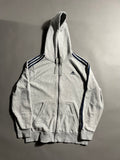 Adidas Vintage Y2K Zip Hoodie L Mens