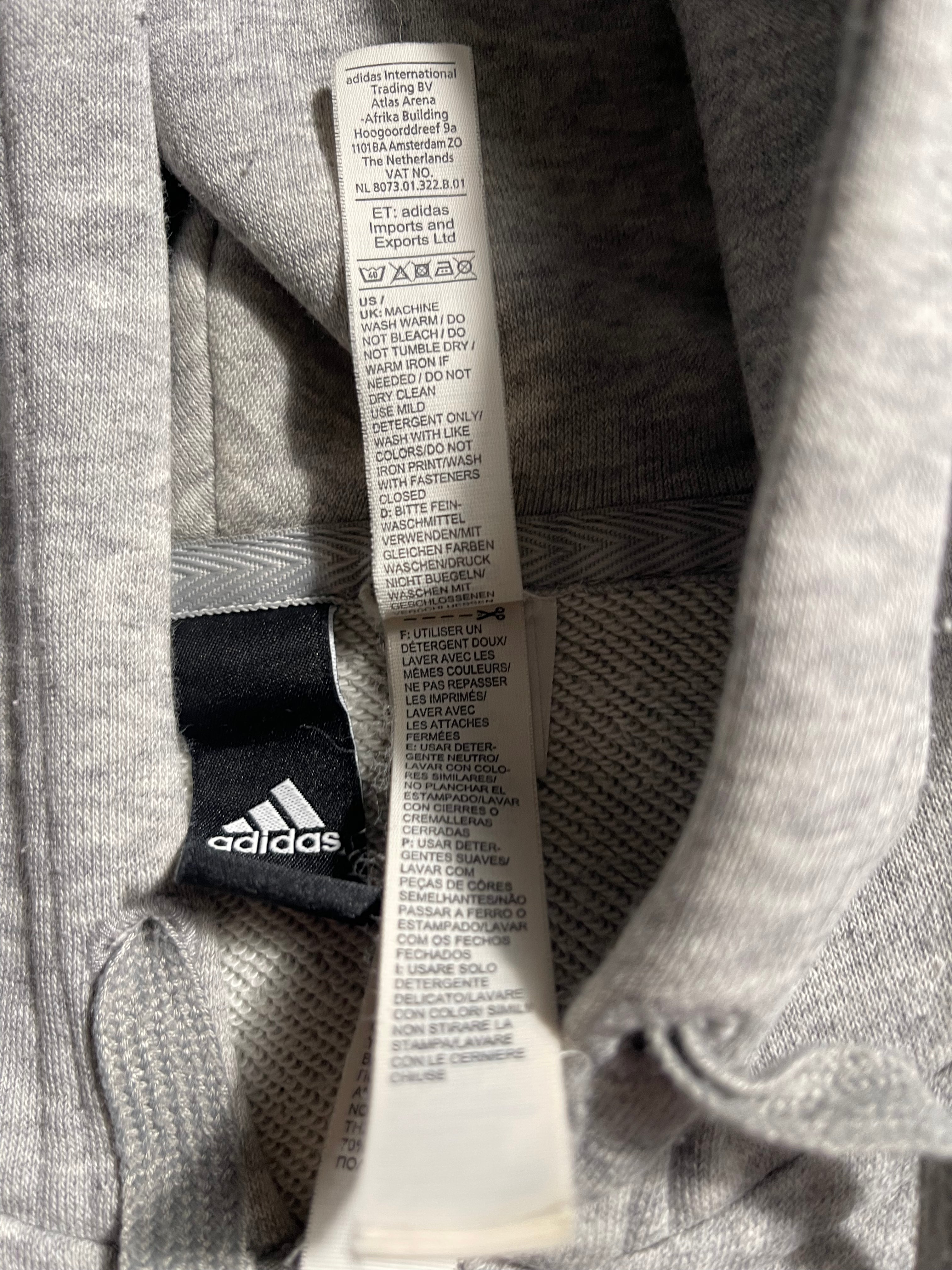 Adidas Vintage Y2K Zip Hoodie L Mens