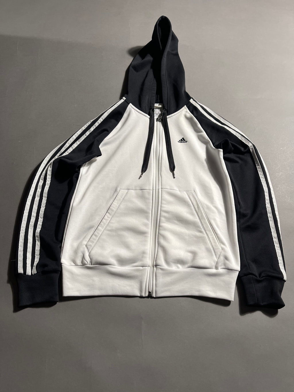 Adidas Vintage Y2K Zip-Hoodie XS Womens