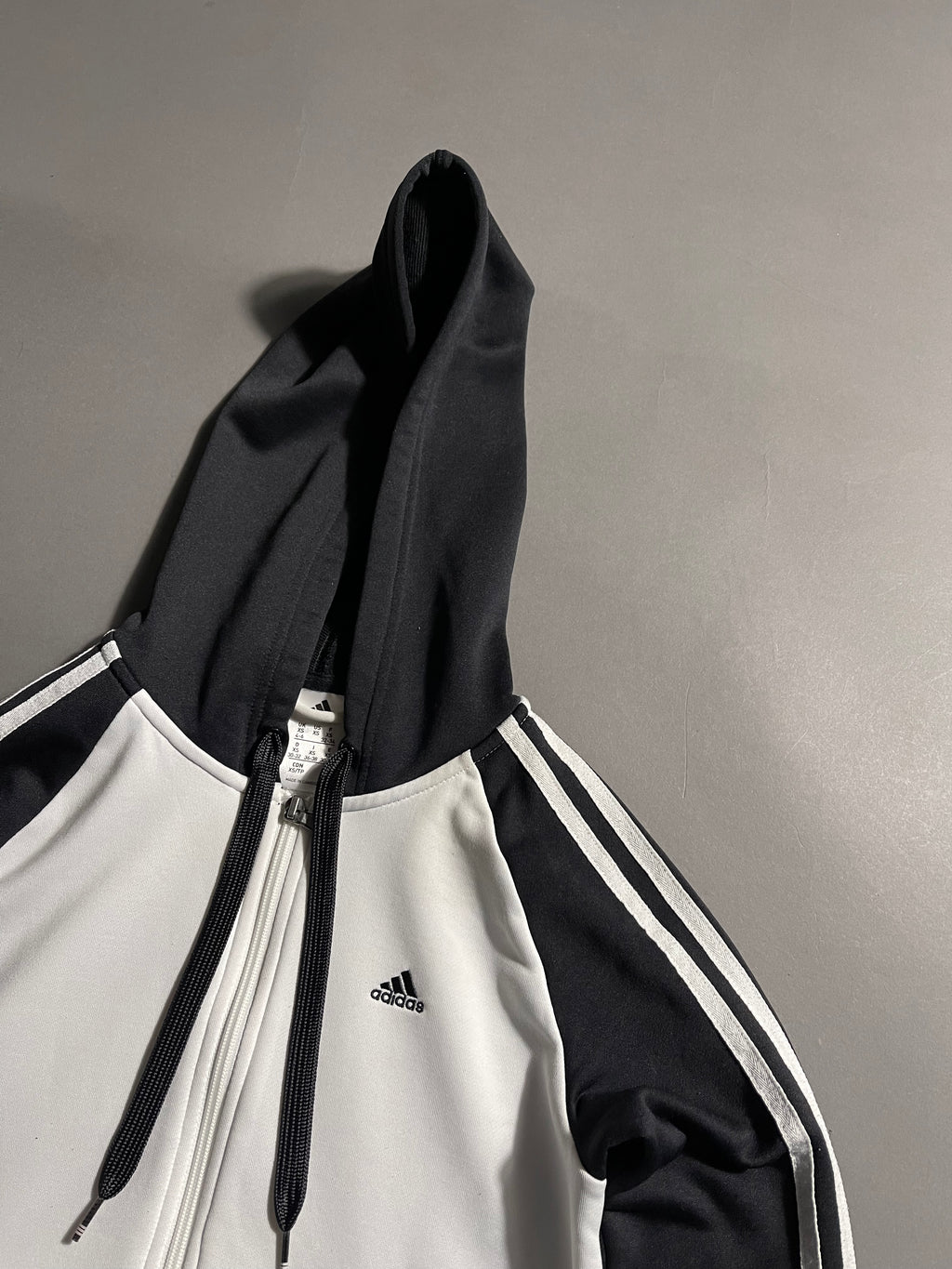 Adidas Vintage Y2K Zip-Hoodie XS Womens