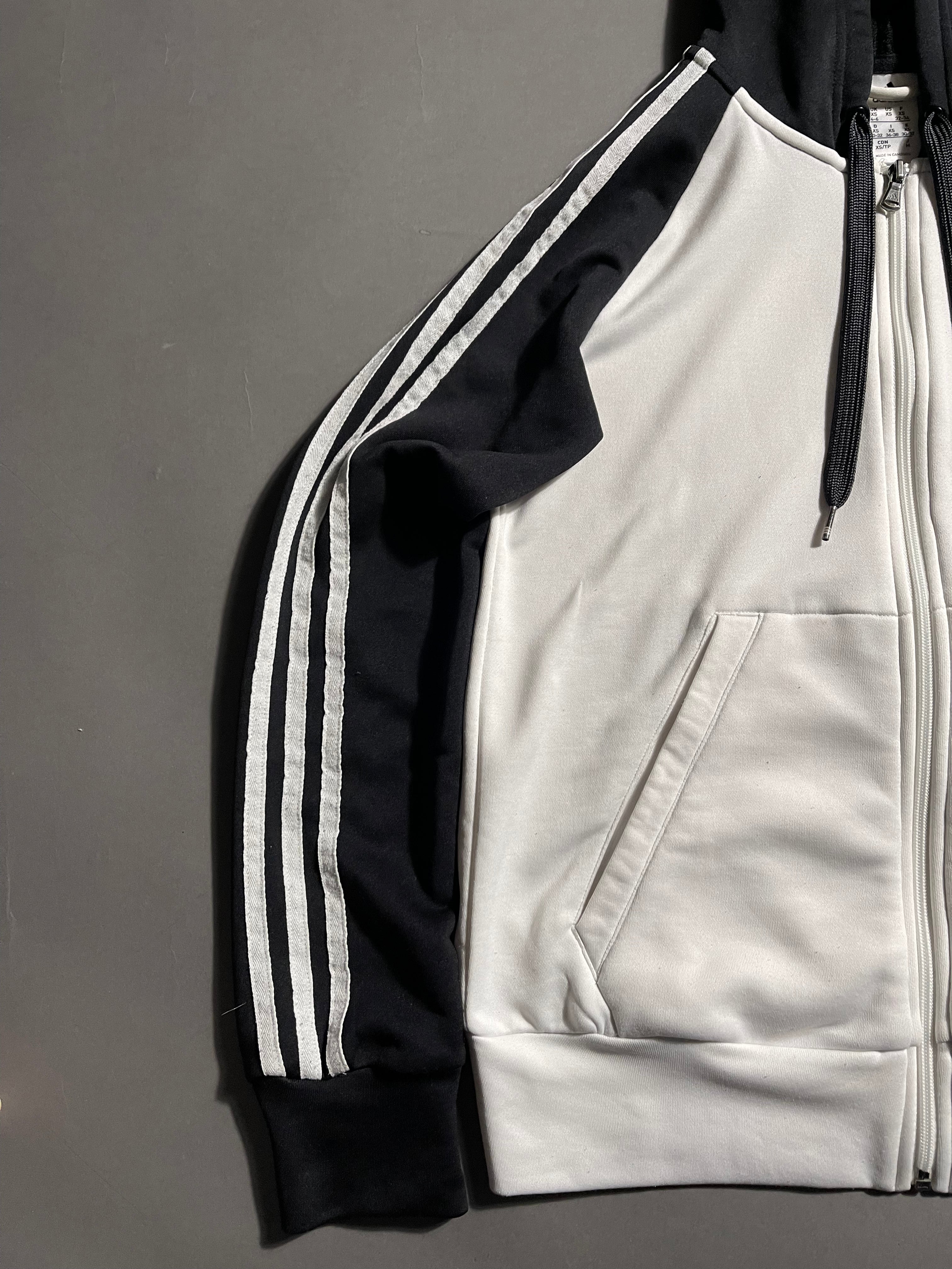 Adidas Vintage Y2K Zip-Hoodie XS Womens