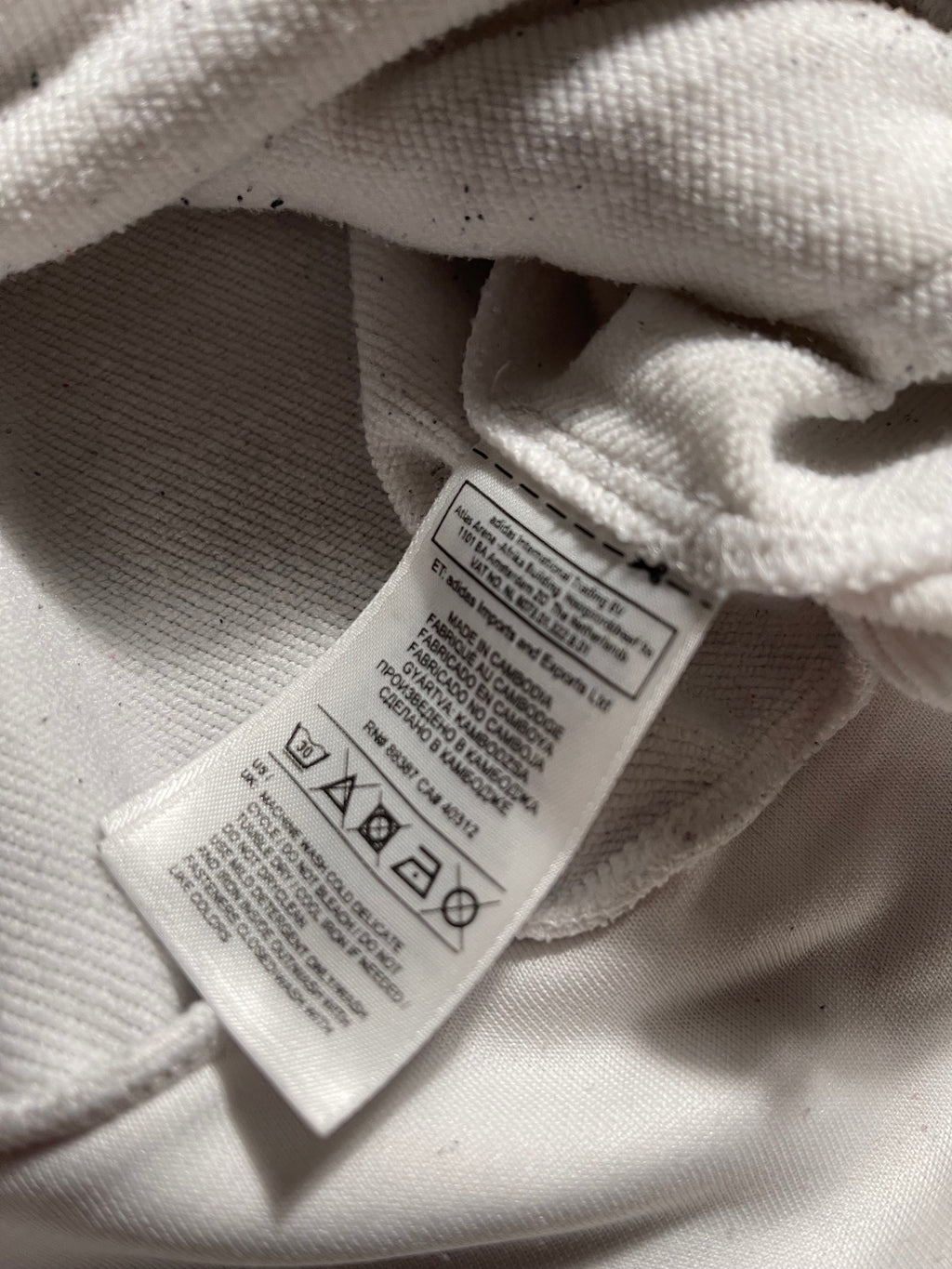 Adidas Vintage Y2K Zip-Hoodie XS Womens