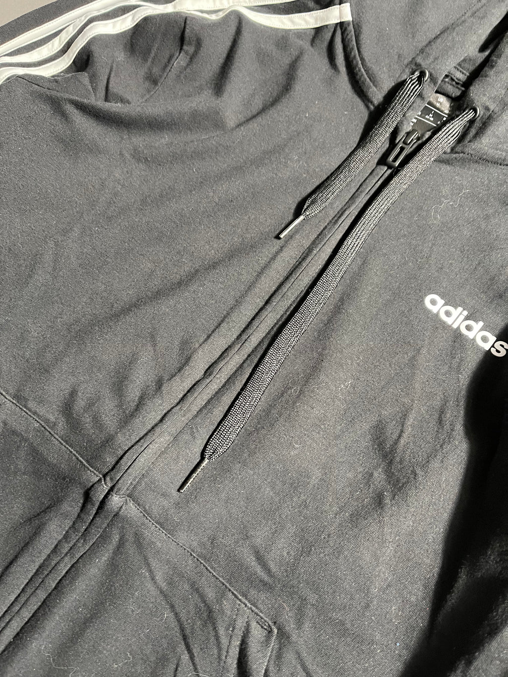 Adidas Vintage Y2K Zip-Hoodie M Womens