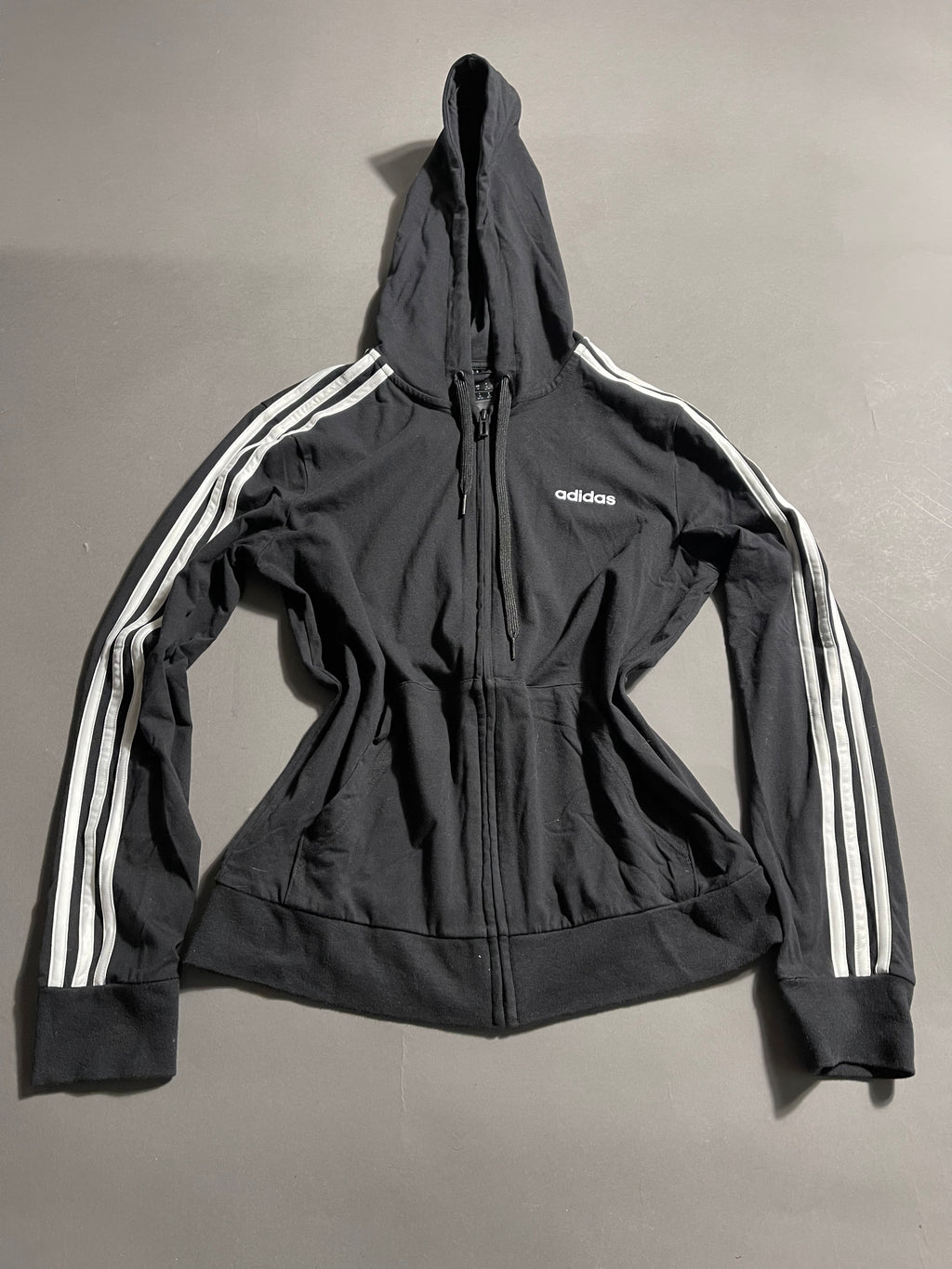 Adidas Vintage Y2K Zip-Hoodie M Womens