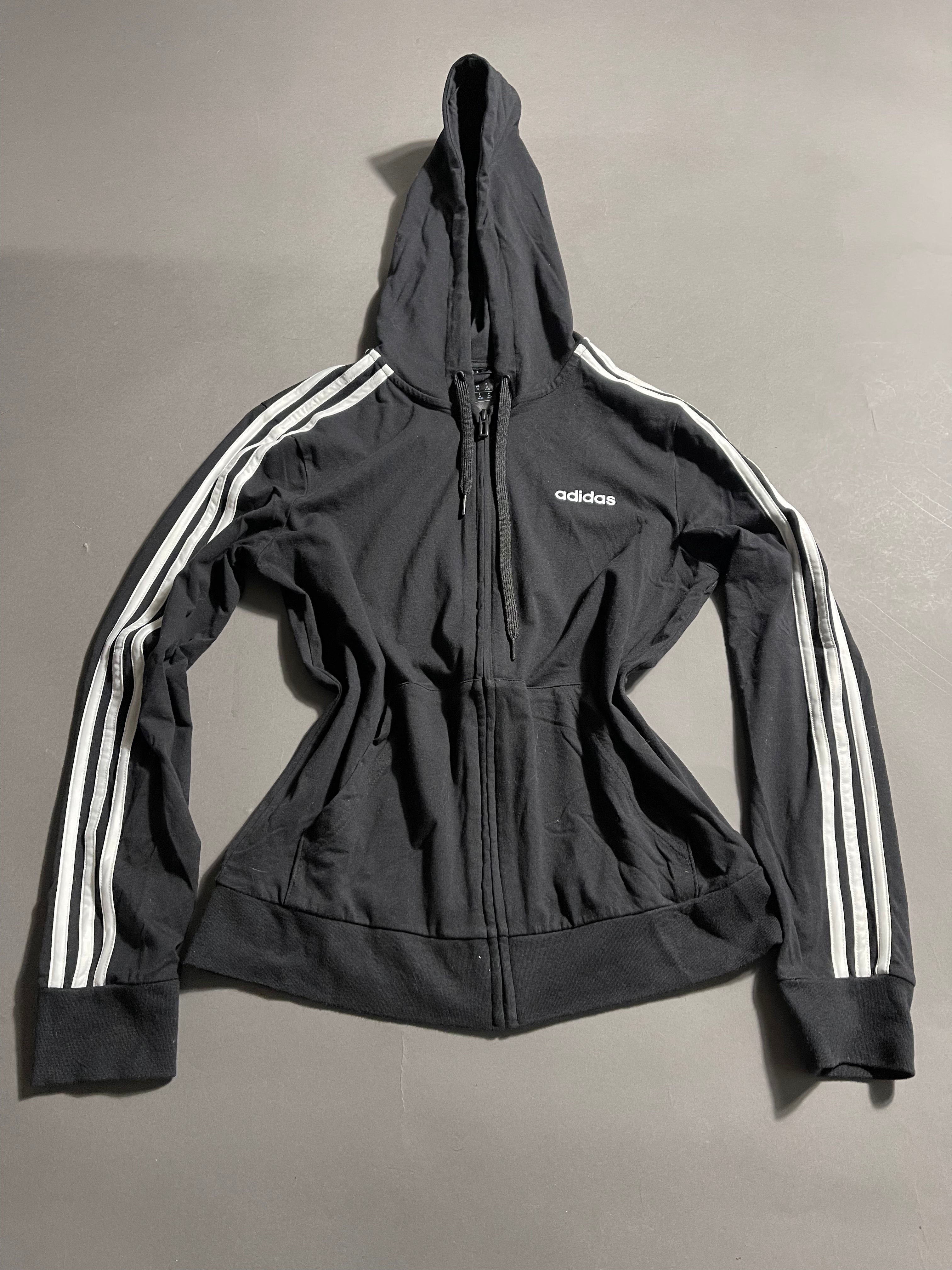 Adidas Vintage Y2K Zip-Hoodie M Womens