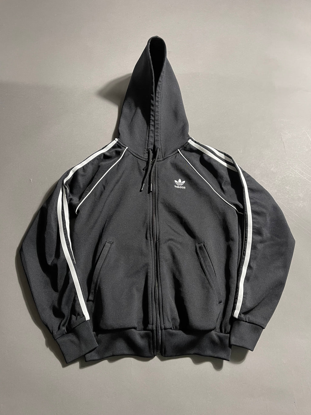 Adidas Vintage Y2K Zip-Hoodie XS Womens