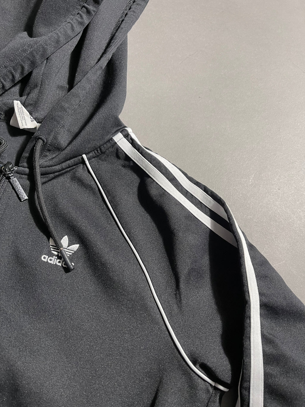 Adidas Vintage Y2K Zip-Hoodie XS Womens
