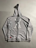 Nike Distressed Vintage Y2K Zip Hoodie L Mens