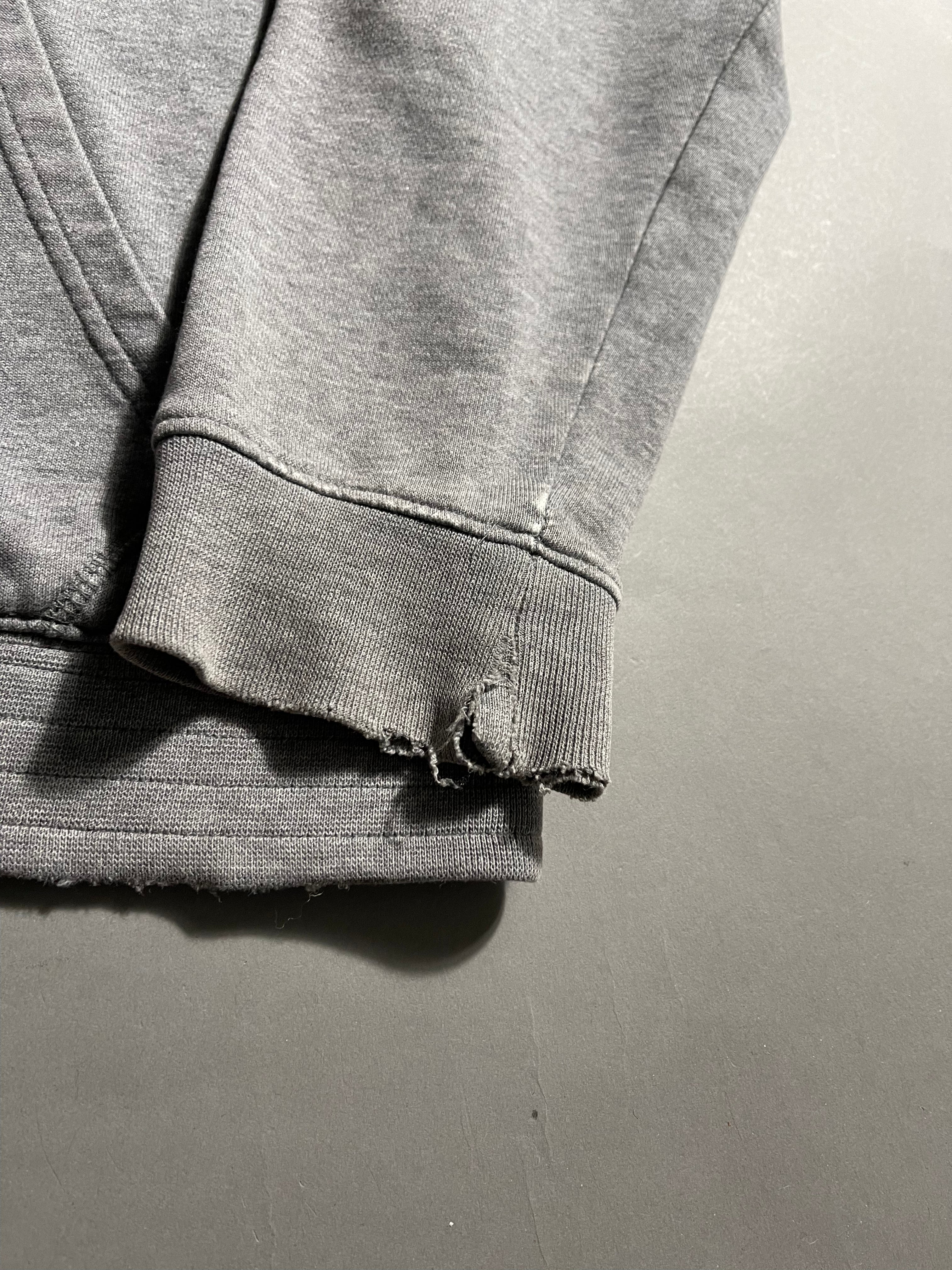 Nike Distressed Vintage Y2K Zip Hoodie L Mens