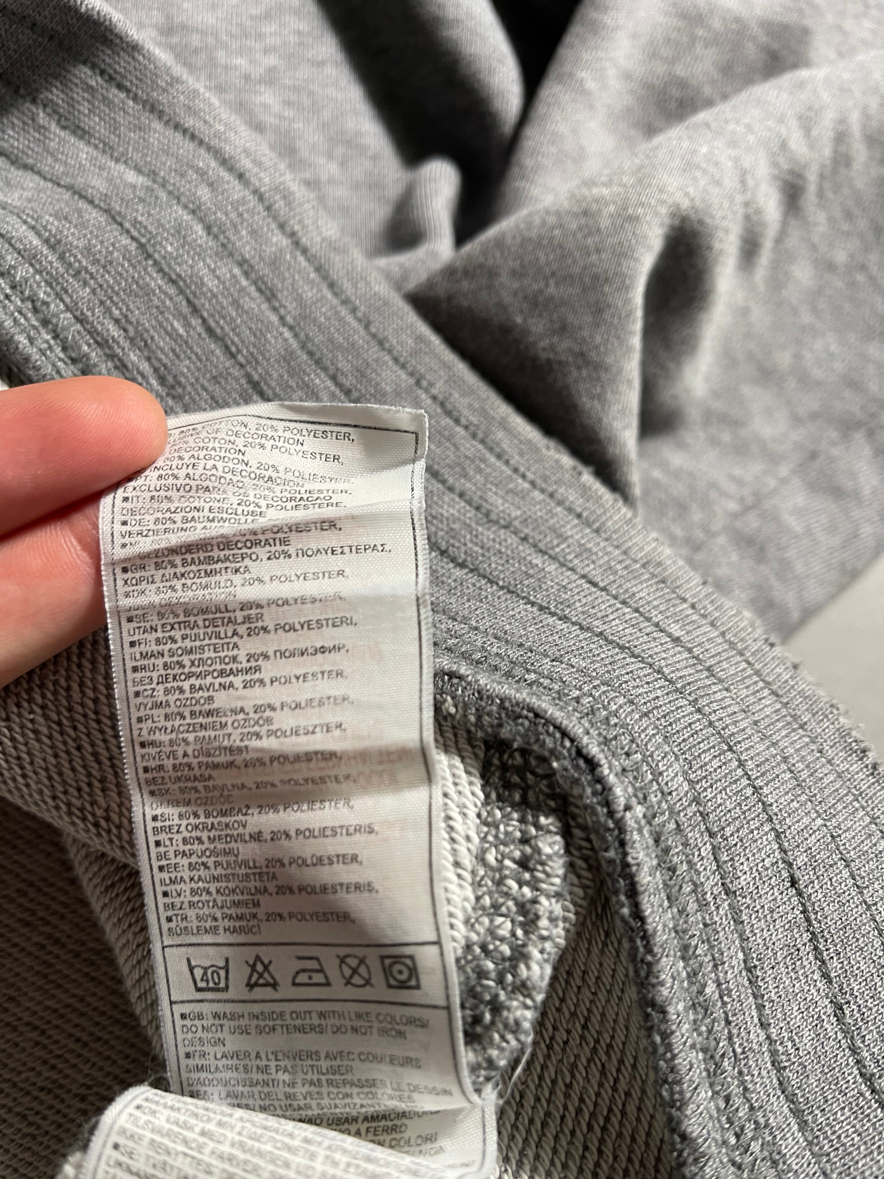 Nike Distressed Vintage Y2K Zip Hoodie L Mens