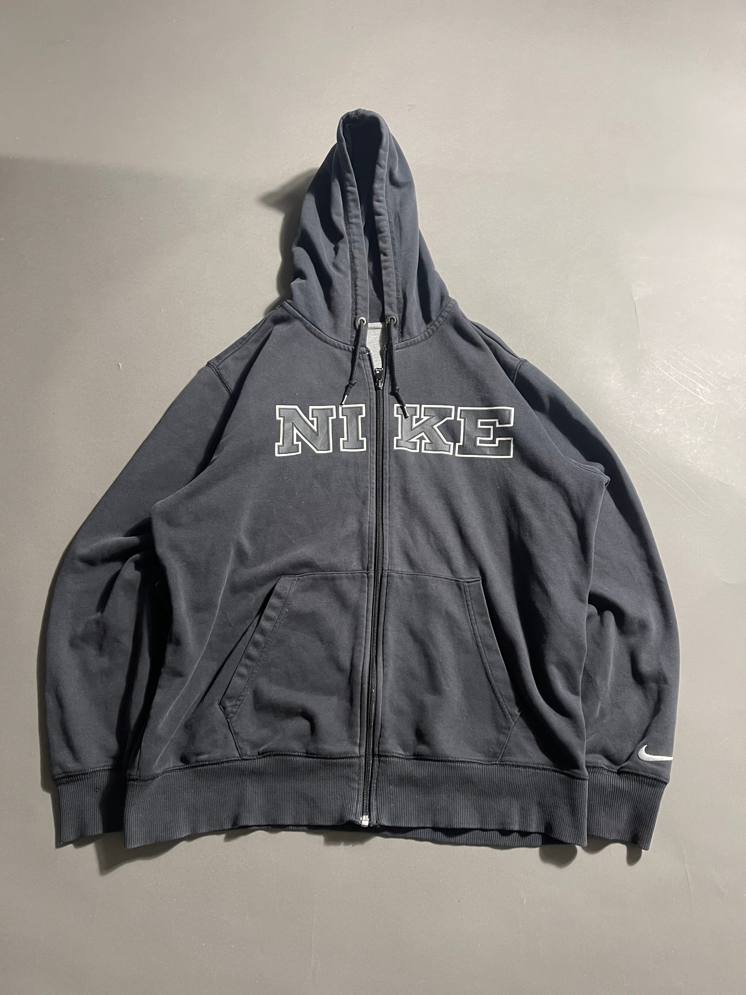 Nike Vintage Y2K Zip Hoodie L Mens
