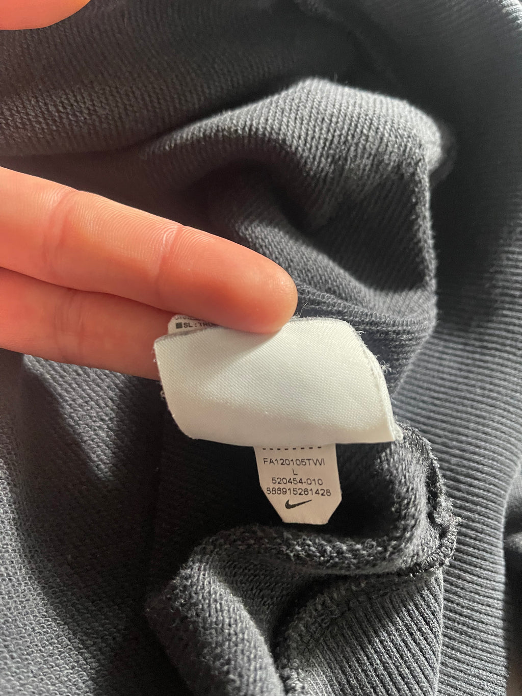 Nike Vintage Y2K Zip Hoodie L Mens