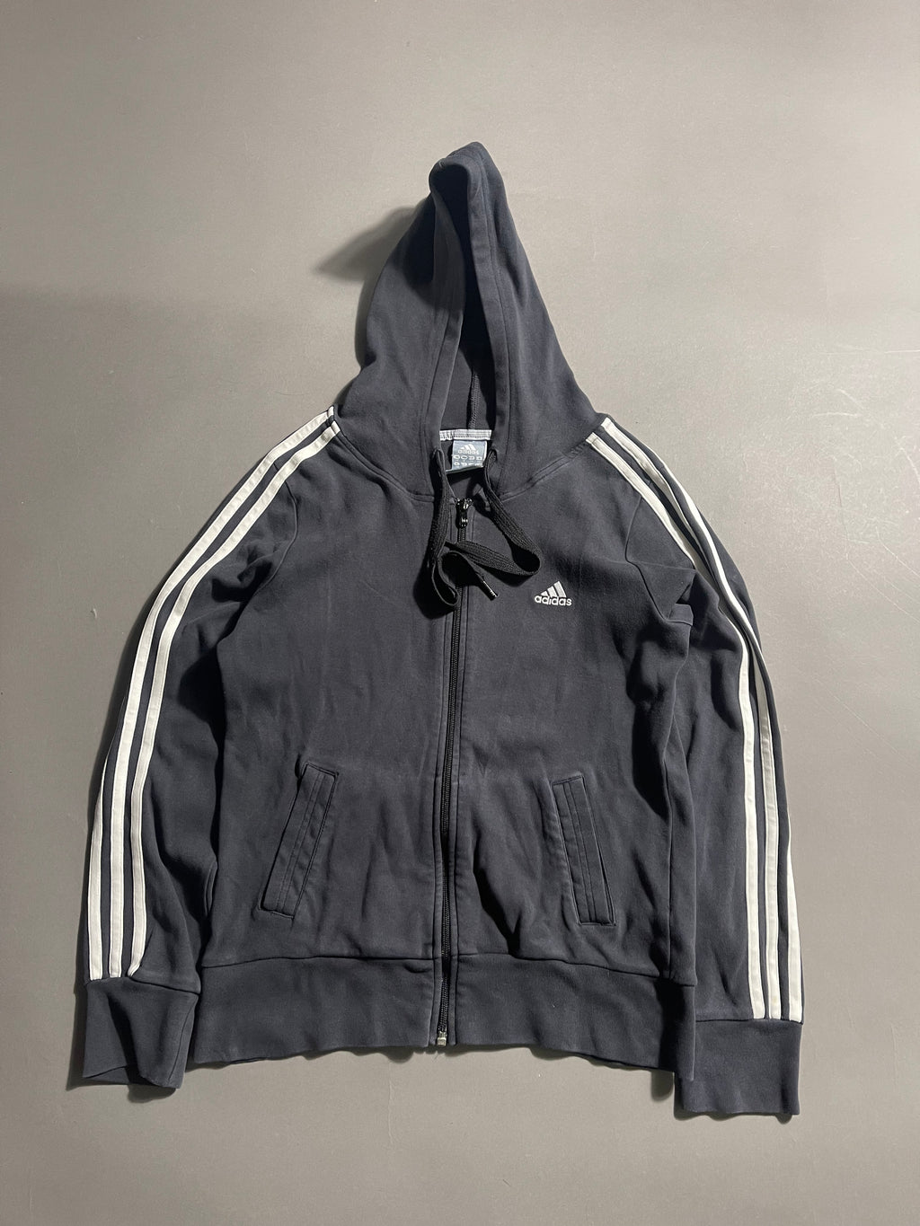 Adidas Vintage Y2K Zip-Hoodie L Womens