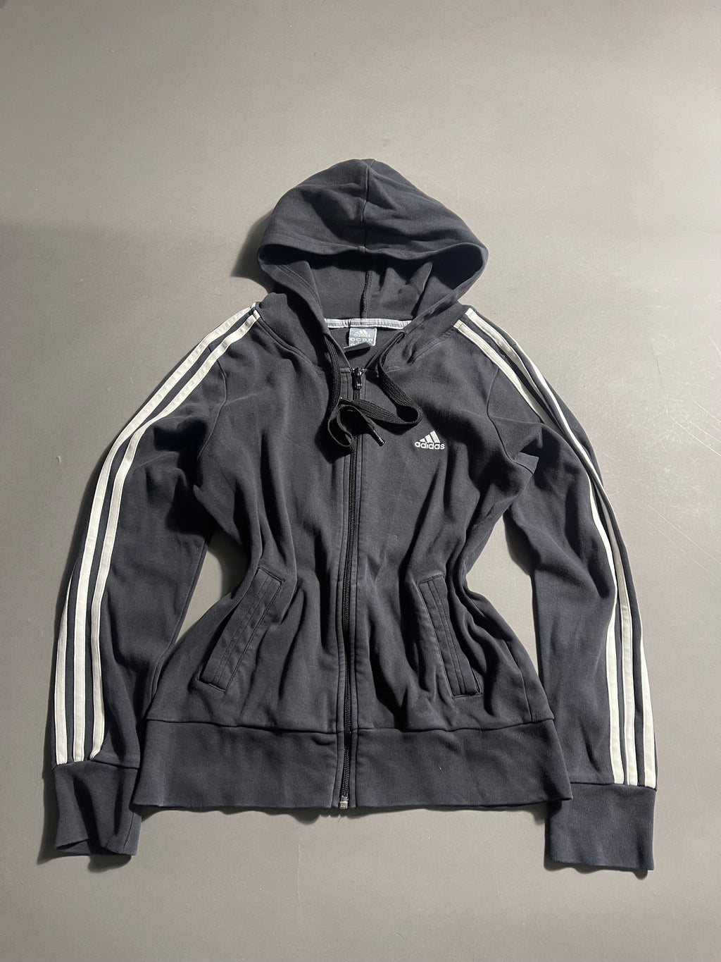 Adidas Vintage Y2K Zip-Hoodie L Womens