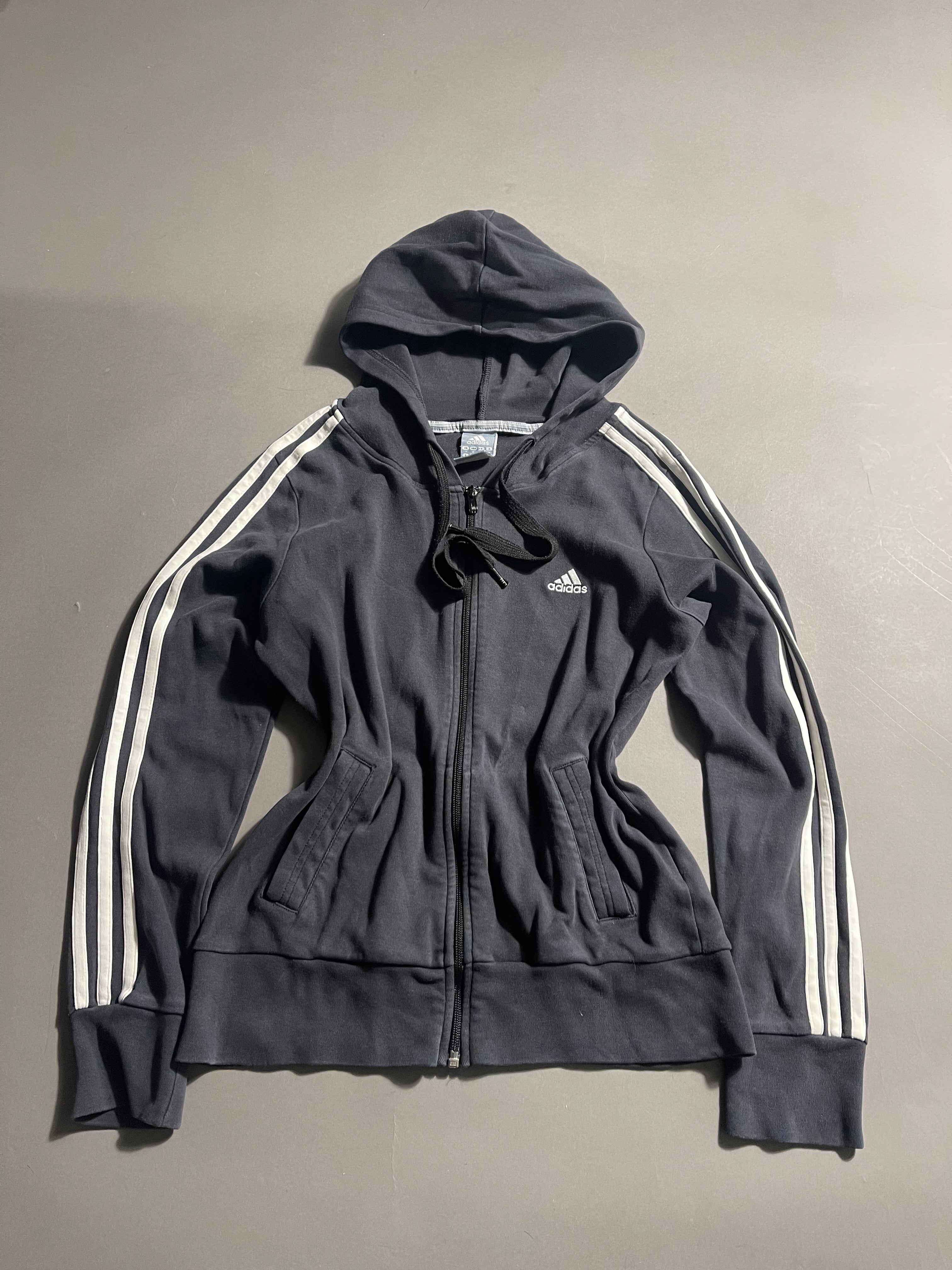 Adidas Vintage Y2K Zip-Hoodie L Womens