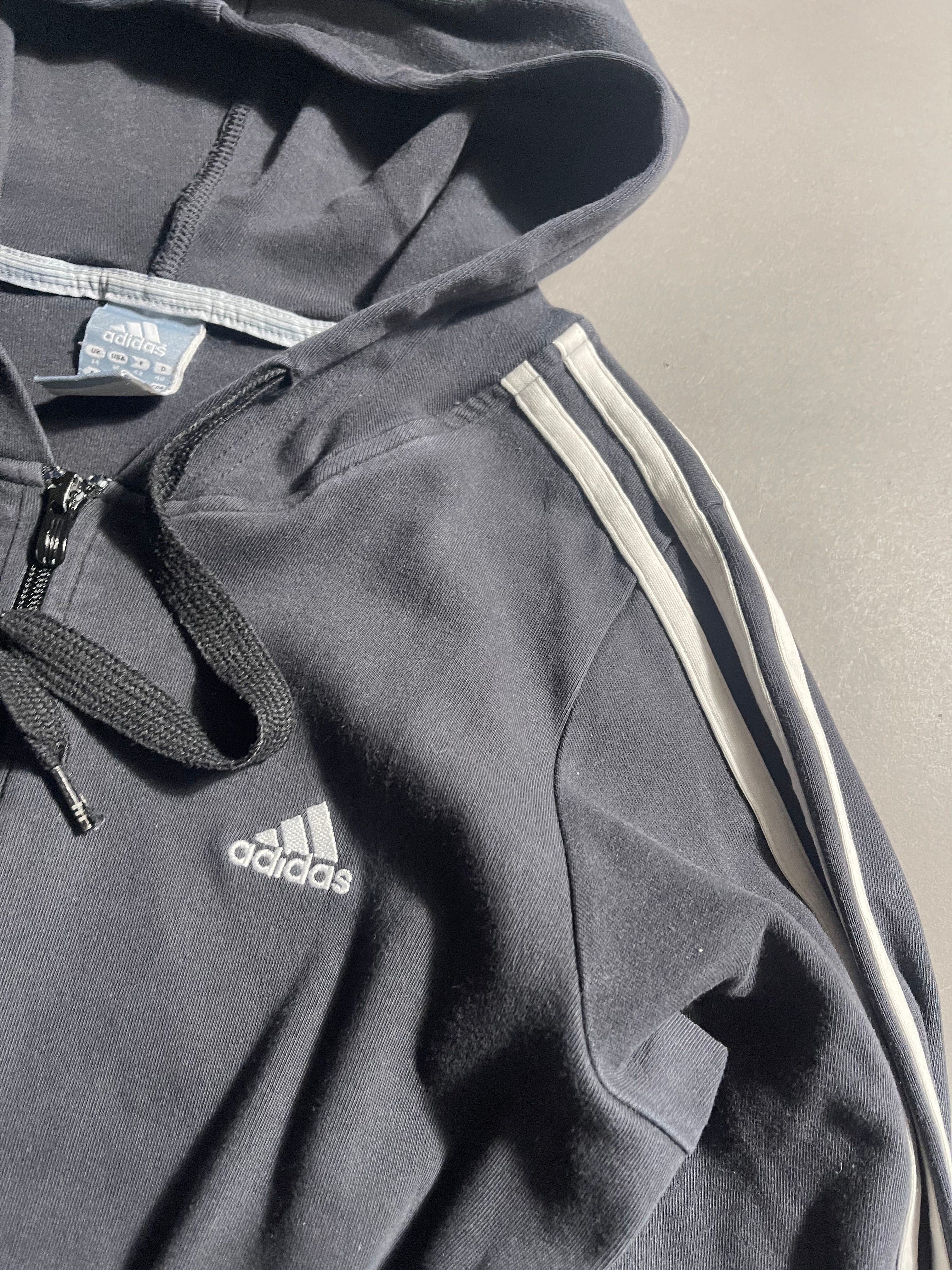 Adidas Vintage Y2K Zip-Hoodie L Womens