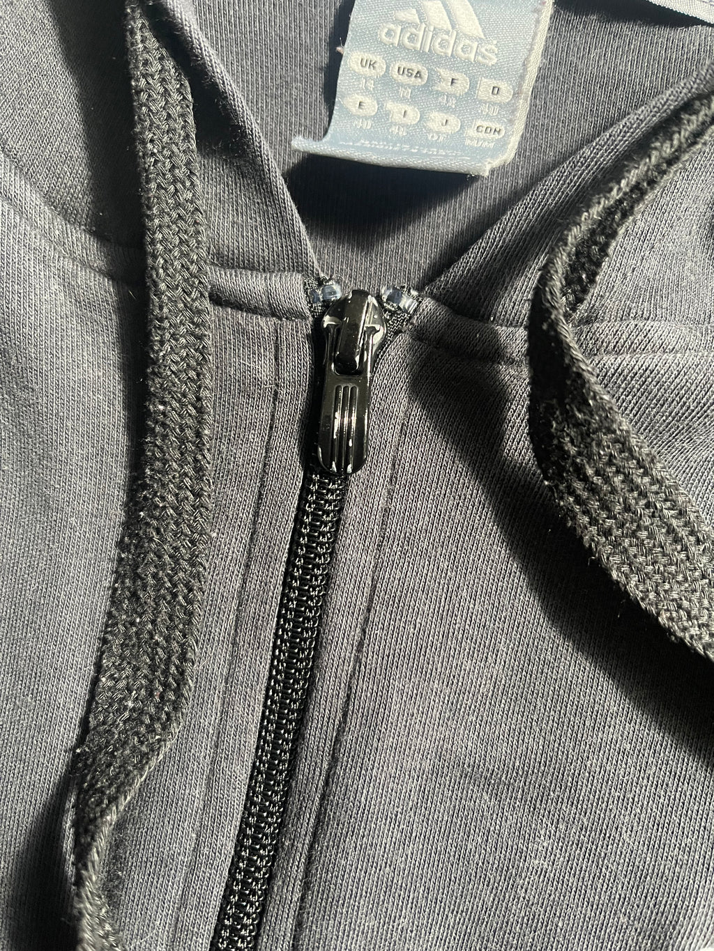 Adidas Vintage Y2K Zip-Hoodie L Womens