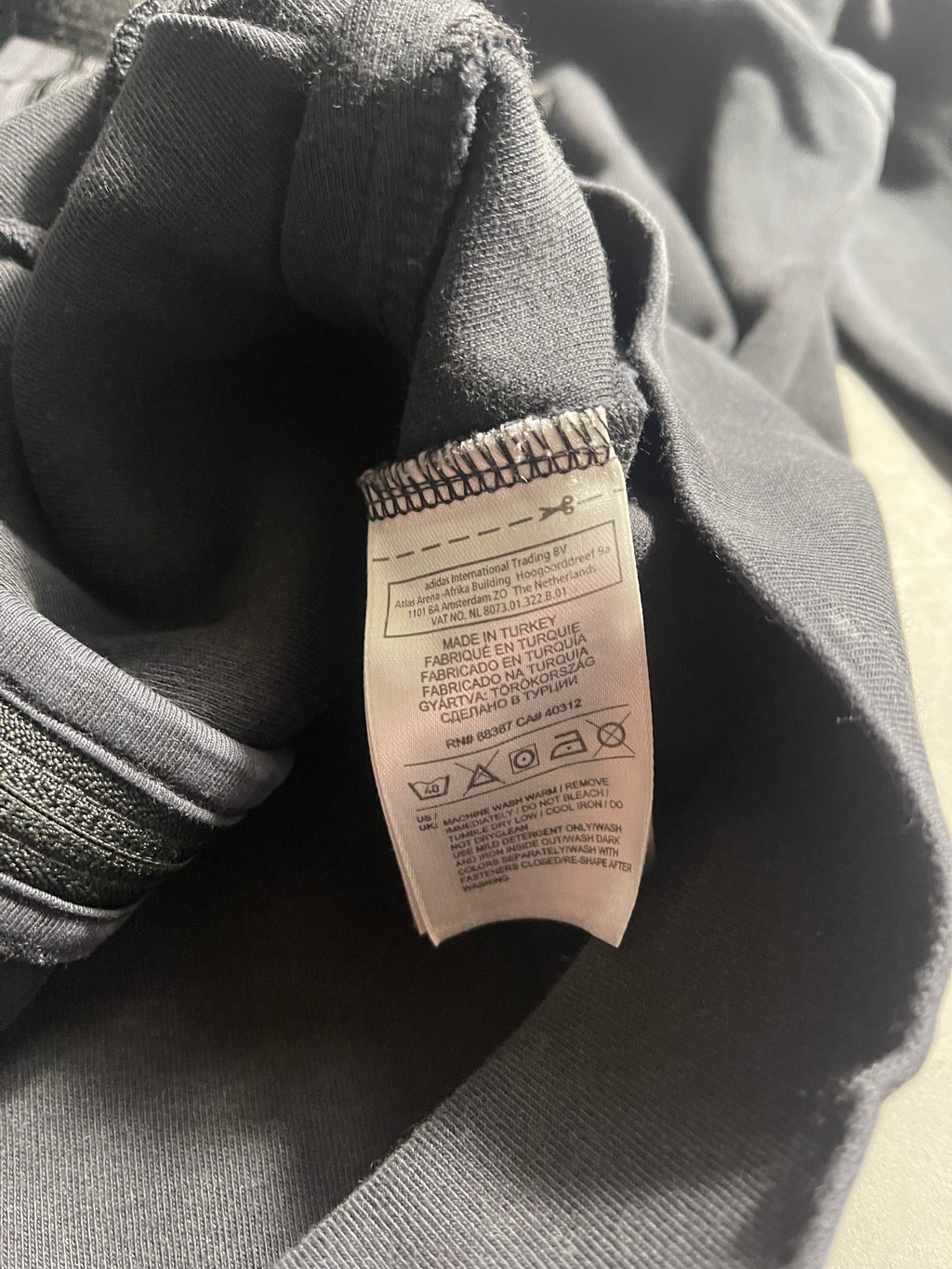 Adidas Vintage Y2K Zip-Hoodie L Womens