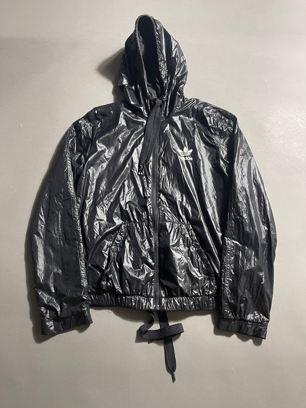 Adidas Reversible Vintage Y2K Windbreaker Jacket XS Womens