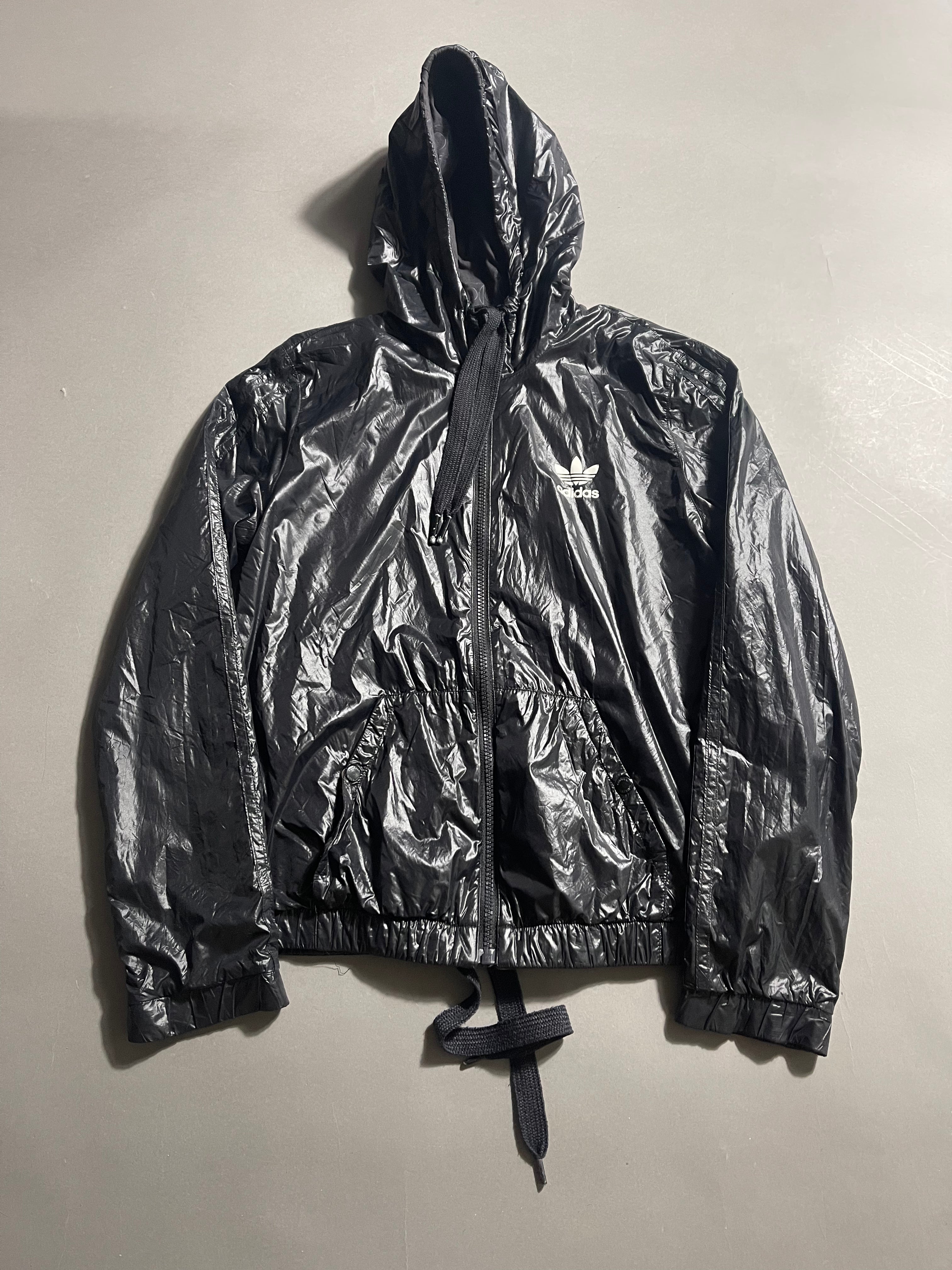 Adidas Reversible Vintage Y2K Windbreaker Jacket XS Womens